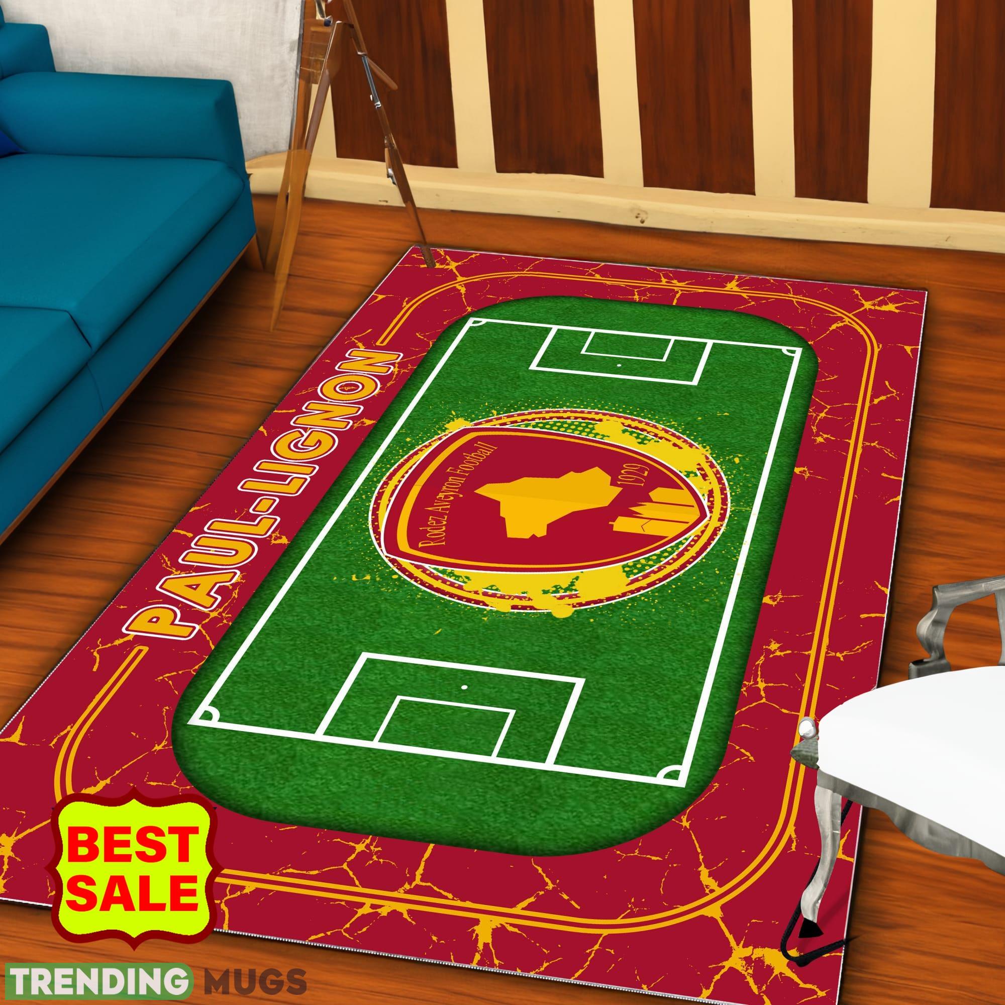 Ligue 1 Rodez Aveyron Football Logo For Fans Area Rugs Living Room Indoor And Outdoor Rugs Ligue 1 Rodez Aveyron Football Logo For Fans Area Rugs Living Room Indoor And Outdoor Rugs