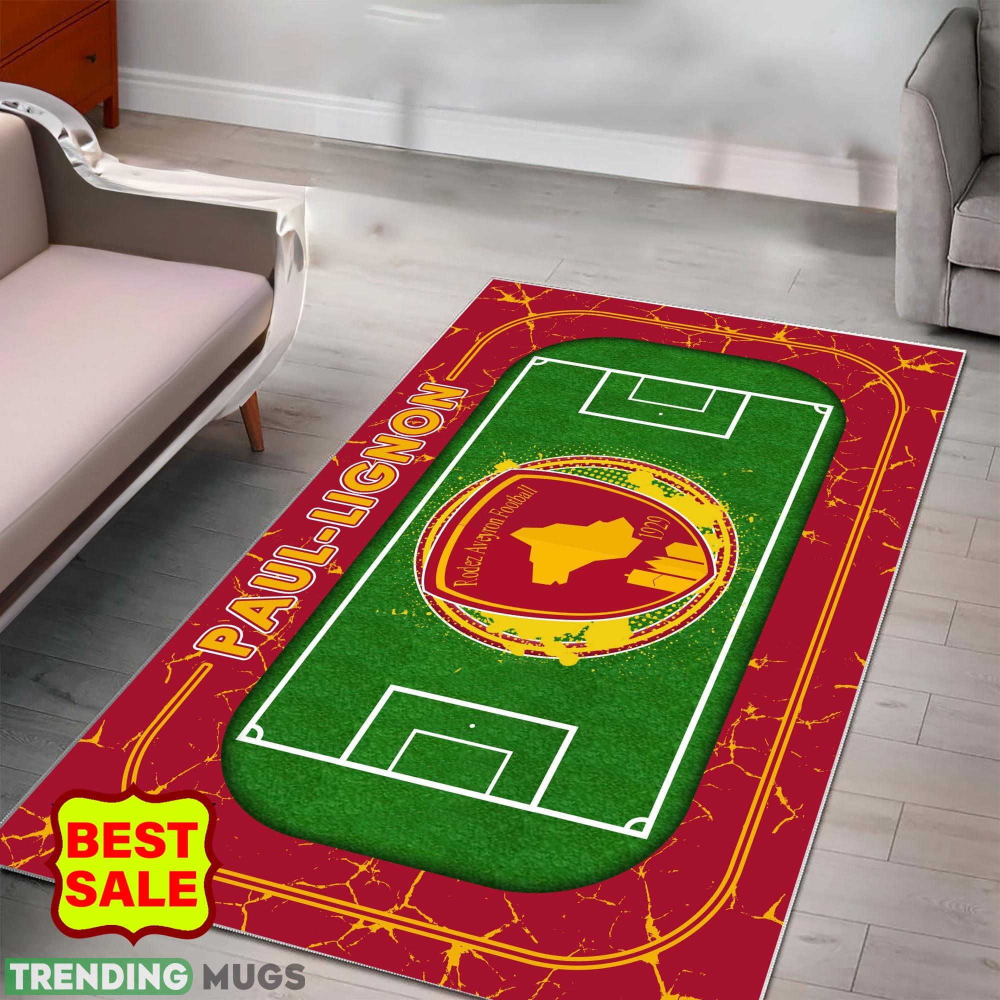 Ligue 1 Rodez Aveyron Football Logo For Fans Area Rugs Living Room Indoor And Outdoor Rugs Ligue 1 Rodez Aveyron Football Logo For Fans Area Rugs Living Room Indoor And Outdoor Rugs