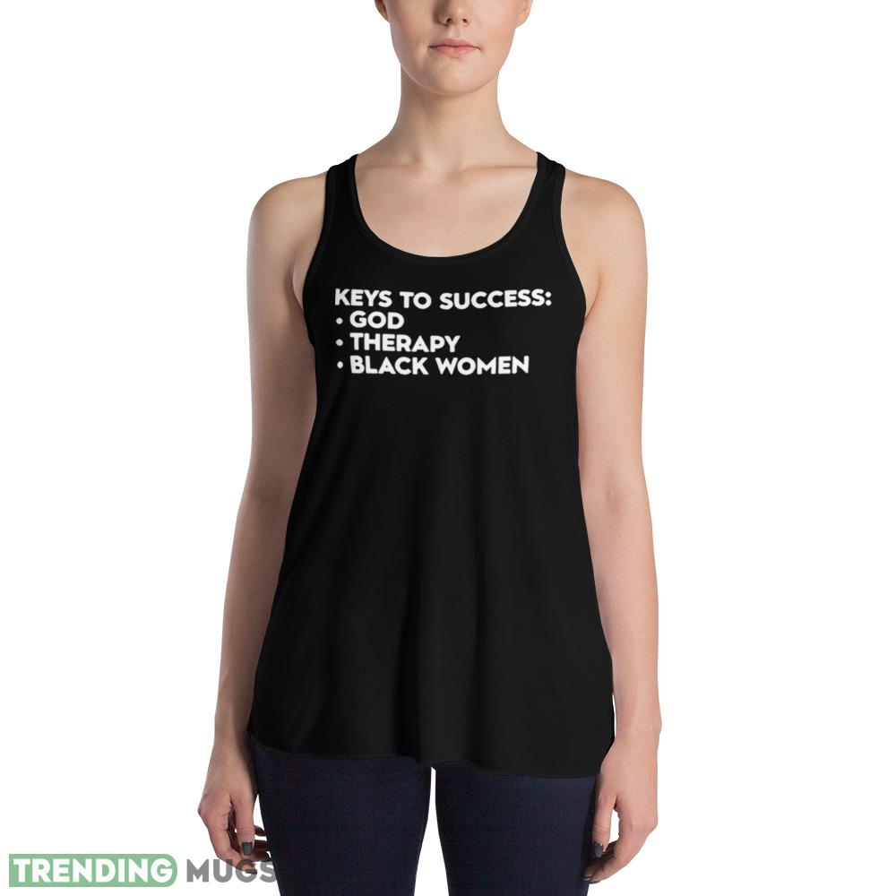 Lilcumtismyt Keys To Success God Therapy Black Women Shirt Dark Shirt Lilcumtismyt Keys To Success God Therapy Black Women Shirt Dark Shirt