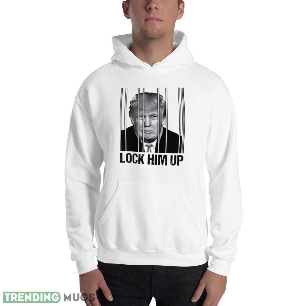 Lock him up Funny White T Shirt 7 Gift For Men And Women Light Shirt Lock him up Funny White T Shirt 7 Gift For Men And Women Light Shirt