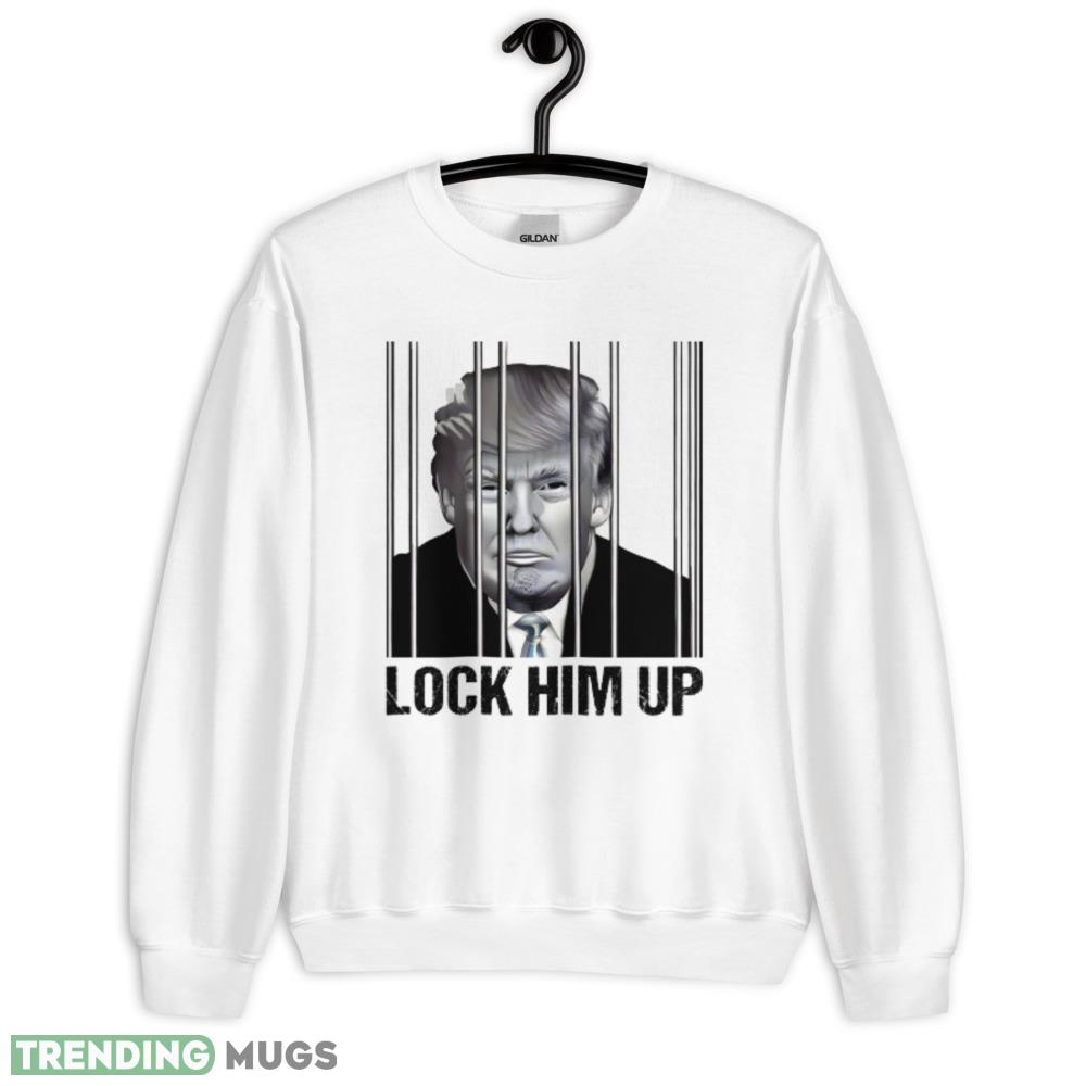 Lock him up Funny White T Shirt 7 Gift For Men And Women - 18000 Unisex Heavy Blend Crewneck Sweatshirt Lock him up Funny White T Shirt 7 Gift For Men And Women - 18000 Unisex Heavy Blend Crewneck Sweatshirt