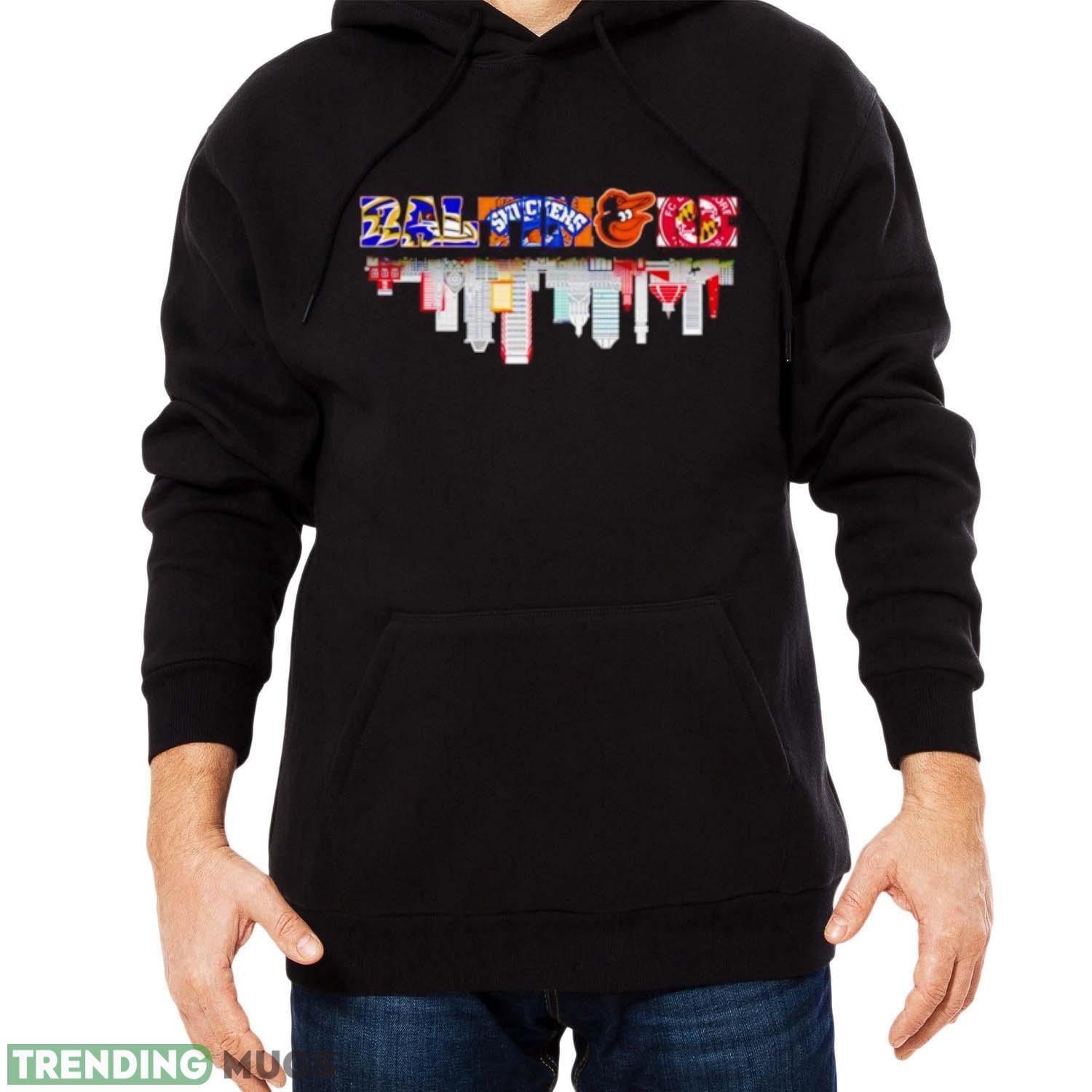 Logo Maryland sport teams skyline city shirt Dark Shirt Logo Maryland sport teams skyline city shirt Dark Shirt