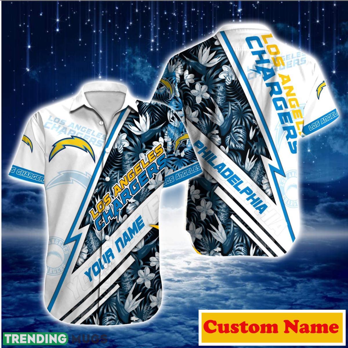 Los Angeles Chargers NFL Custom Name Hawaiian Shirt For Men Women Special Gift For Real Fans Product Photo 1