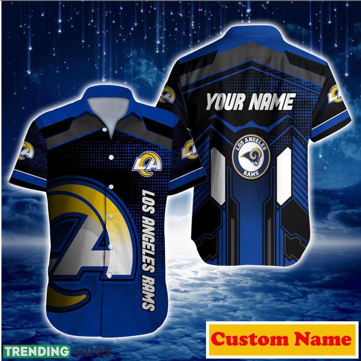 Los Angeles Rams NFL Custom Name Hawaiian Shirt For Men And Women Special Gift For Fans Product Photo 1