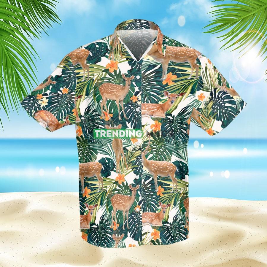 Love Deer, lovely Deer Beach Shirt, Funny Deer Summer Hawaiian Shirt Hawaiian Shirt Love Deer, lovely Deer Beach Shirt, Funny Deer Summer Hawaiian Shirt Hawaiian Shirt