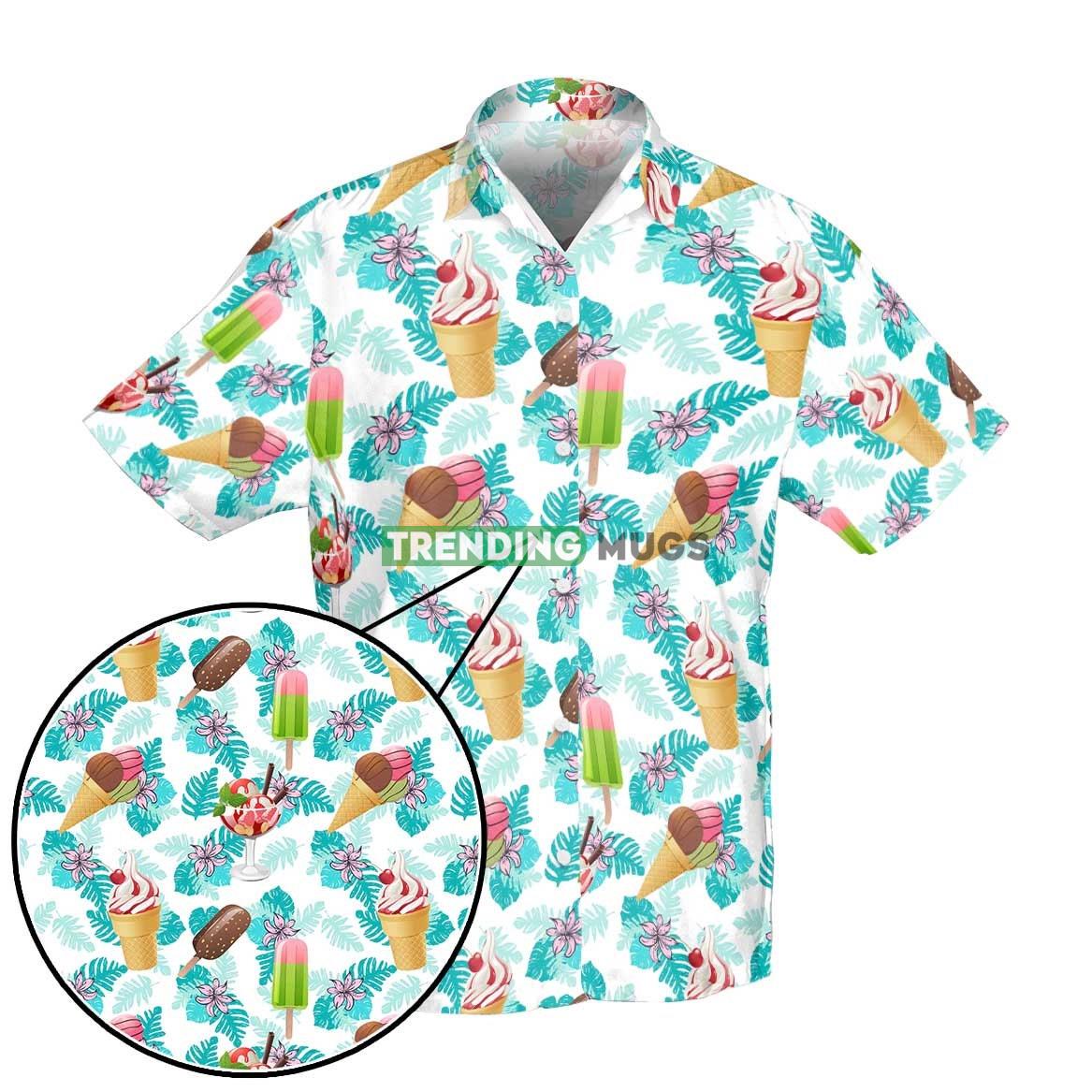Love Ice Cream, Funny Ice Cream Beach Shirt, Ice Cream Summer Hawaiian Shirt Hawaiian Shirt Love Ice Cream, Funny Ice Cream Beach Shirt, Ice Cream Summer Hawaiian Shirt Hawaiian Shirt