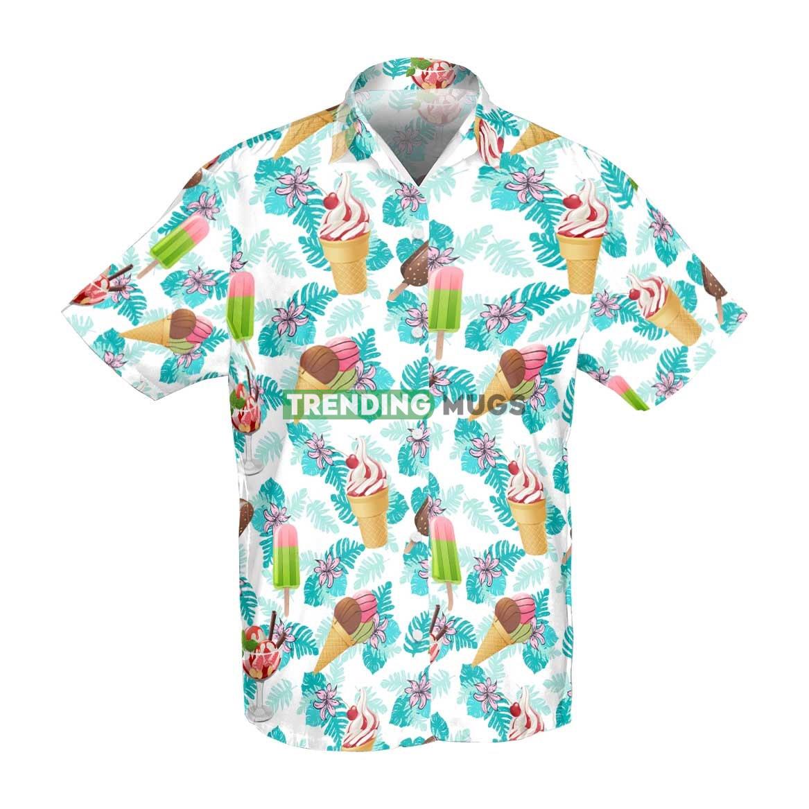 Love Ice Cream, Funny Ice Cream Beach Shirt, Ice Cream Summer Hawaiian Shirt Hawaiian Shirt Love Ice Cream, Funny Ice Cream Beach Shirt, Ice Cream Summer Hawaiian Shirt Hawaiian Shirt