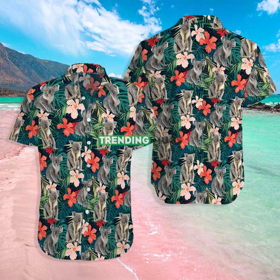 Love Koala, lovely Koala Beach Shirt, Funny Koala Summer Hawaiian Shirt Hawaiian Shirt Love Koala, lovely Koala Beach Shirt, Funny Koala Summer Hawaiian Shirt Hawaiian Shirt