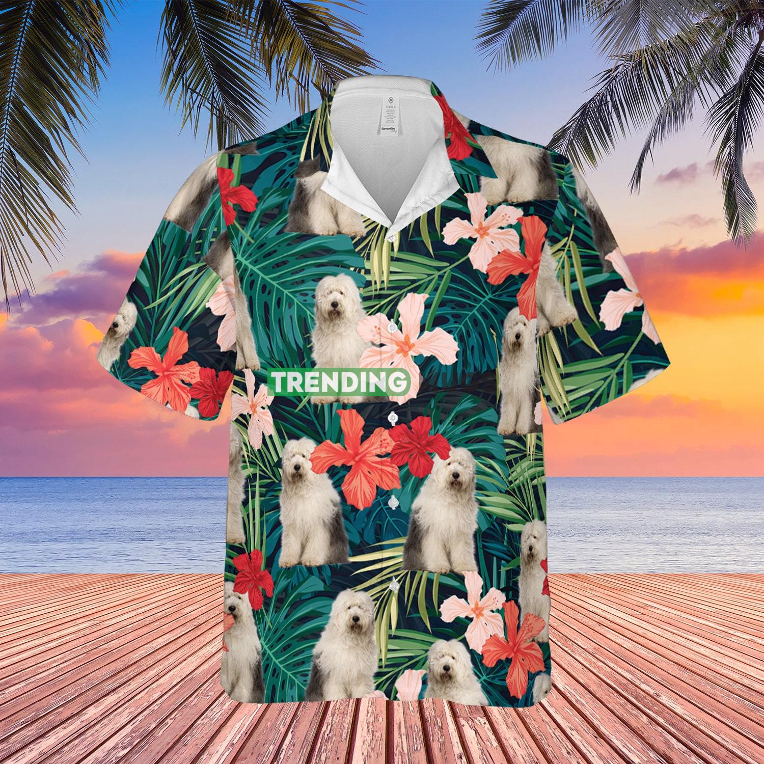 Love Old English Sheepdog, lovely dog Beach Shirt, Funny dog Summer Hawaiian Shirt Hawaiian Shirt Love Old English Sheepdog, lovely dog Beach Shirt, Funny dog Summer Hawaiian Shirt Hawaiian Shirt