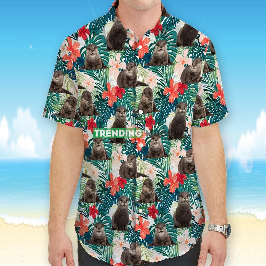Love Otter, lovely Otter Beach Shirt, Funny Otter Summer Hawaiian Shirt Hawaiian Shirt Love Otter, lovely Otter Beach Shirt, Funny Otter Summer Hawaiian Shirt Hawaiian Shirt