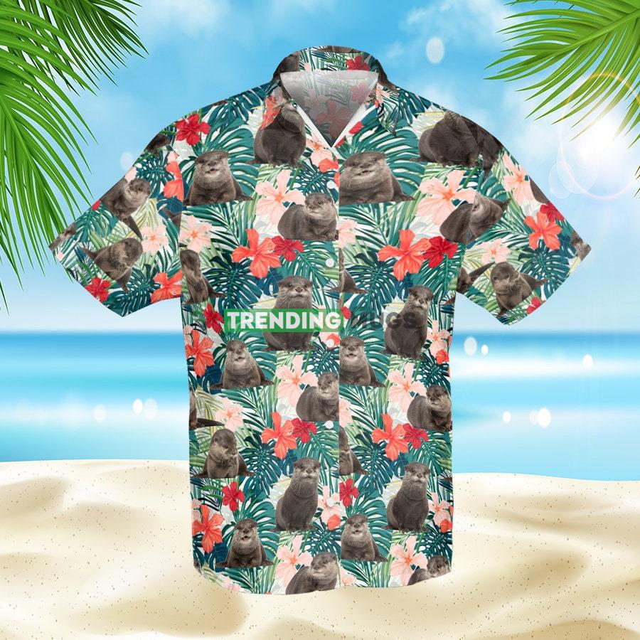Love Otter, lovely Otter Beach Shirt, Funny Otter Summer Hawaiian Shirt Hawaiian Shirt Love Otter, lovely Otter Beach Shirt, Funny Otter Summer Hawaiian Shirt Hawaiian Shirt