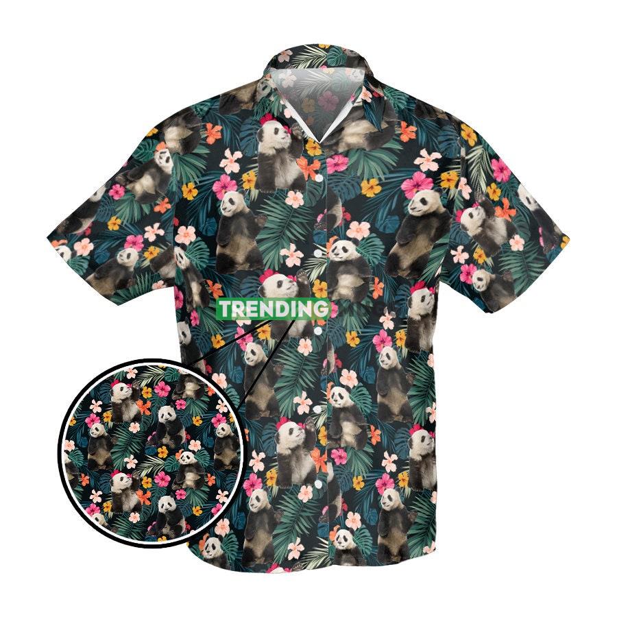 Love Panda, lovely Panda Beach Shirt, Funny Panda Summer Hawaiian Shirt Hawaiian Shirt Love Panda, lovely Panda Beach Shirt, Funny Panda Summer Hawaiian Shirt Hawaiian Shirt