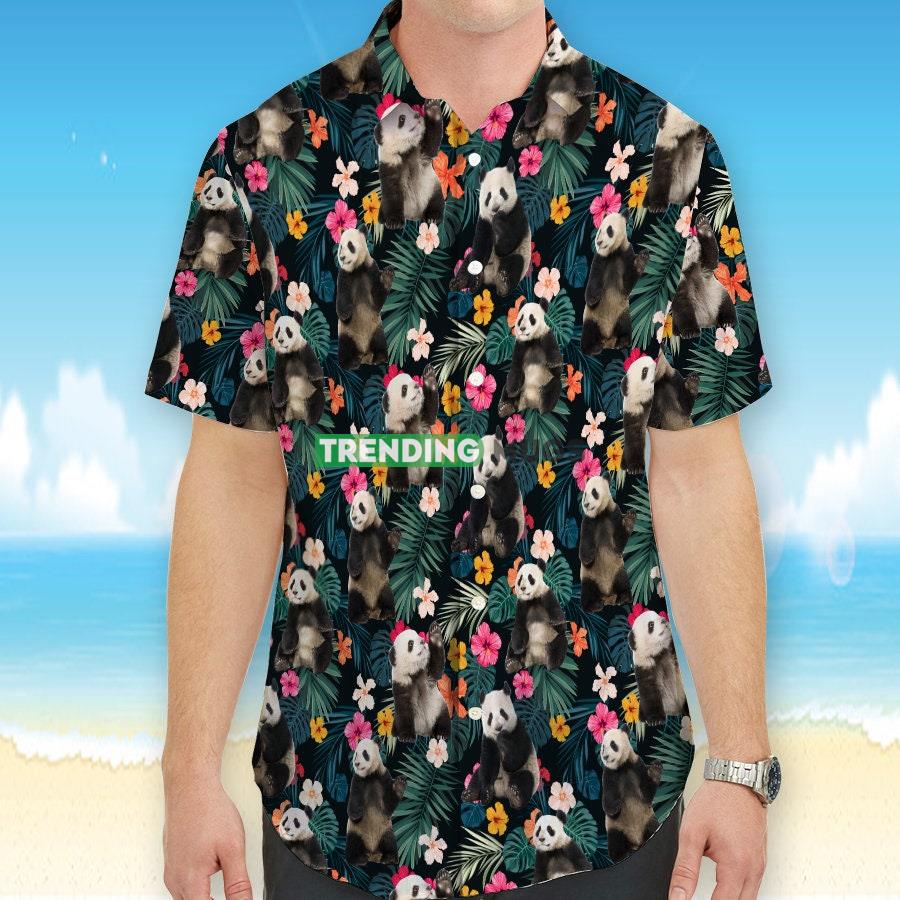 Love Panda, lovely Panda Beach Shirt, Funny Panda Summer Hawaiian Shirt Hawaiian Shirt Love Panda, lovely Panda Beach Shirt, Funny Panda Summer Hawaiian Shirt Hawaiian Shirt