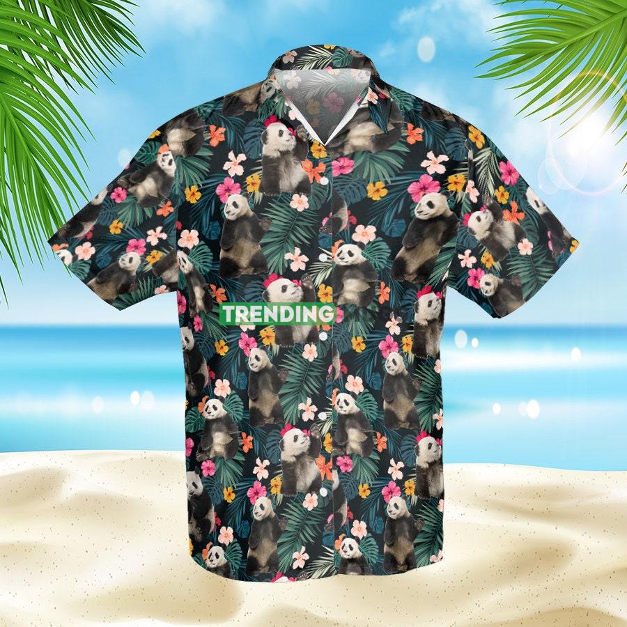 Love Panda, lovely Panda Beach Shirt, Funny Panda Summer Hawaiian Shirt Hawaiian Shirt Love Panda, lovely Panda Beach Shirt, Funny Panda Summer Hawaiian Shirt Hawaiian Shirt