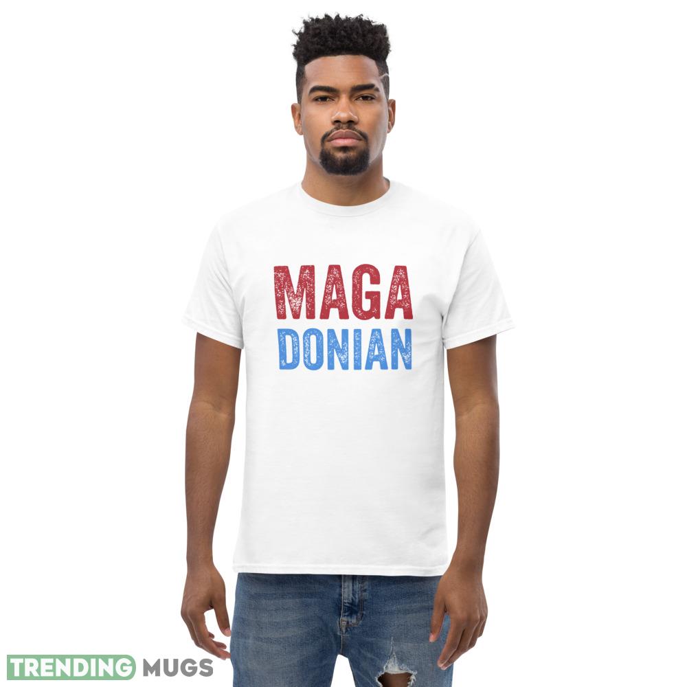 Magadonian Pro Trump 2024 Funny White T Shirt Light Shirt Magadonian Pro Trump 2024 Funny White T Shirt Light Shirt