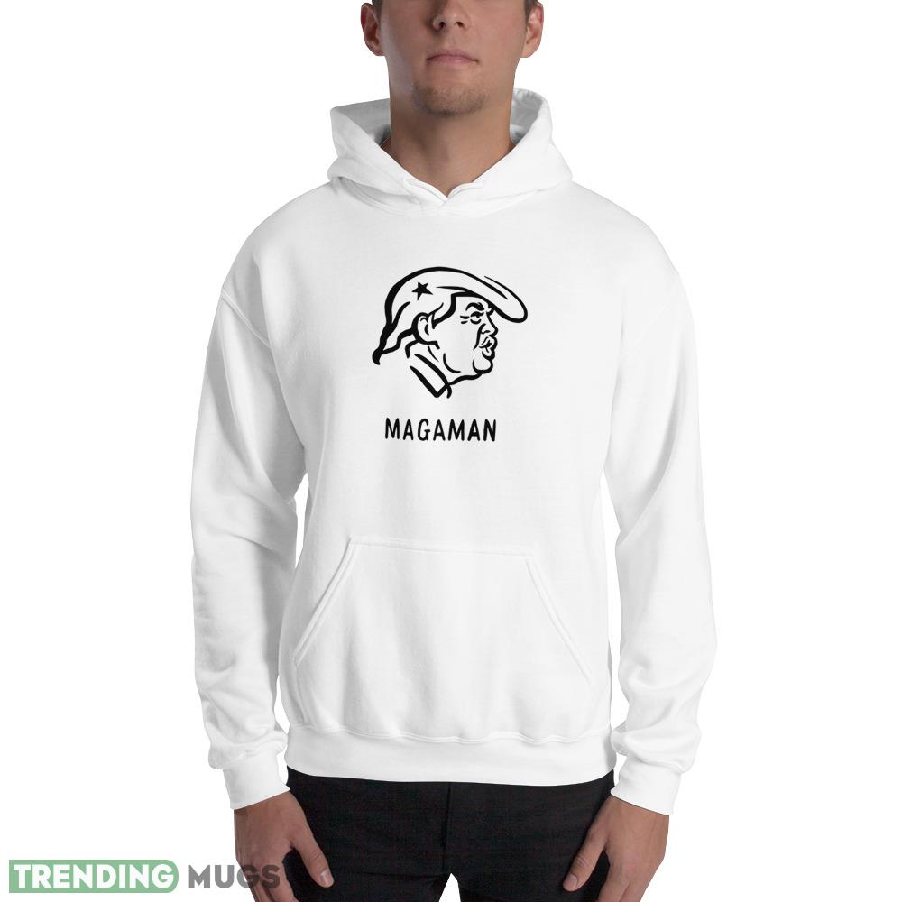 MagaManBlack Funny White T Shirt Gift For Men And Women Light Shirt MagaManBlack Funny White T Shirt Gift For Men And Women Light Shirt