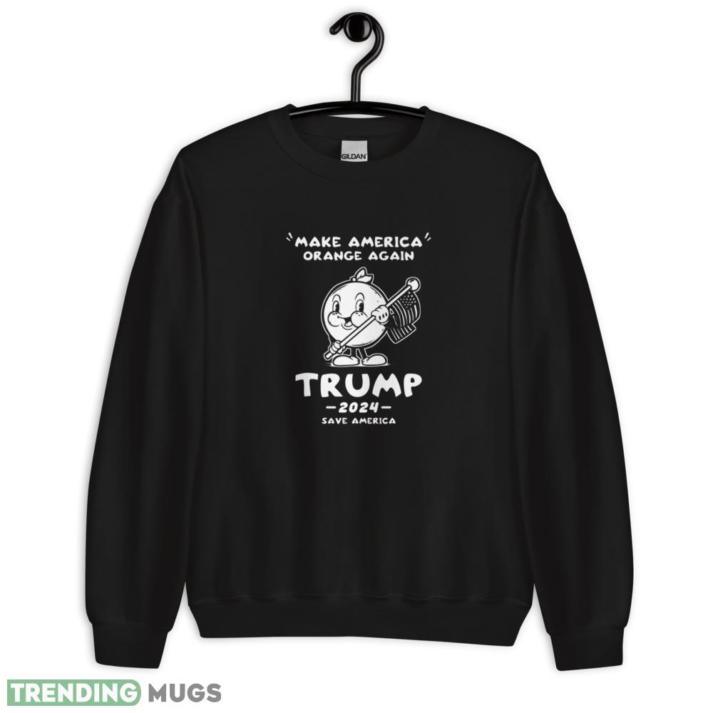 Make America Orange Trump 2024 Trump Save America Shirt - 18000 Unisex Heavy Blend Crewneck Sweatshirt Make America Orange Trump 2024 Trump Save America Shirt - 18000 Unisex Heavy Blend Crewneck Sweatshirt