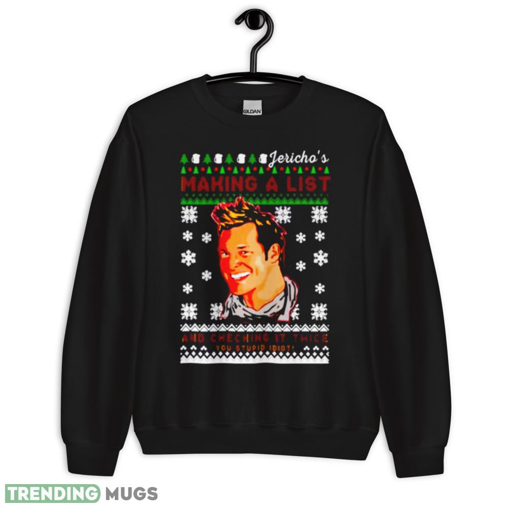 Making A List And Checking It Twice Christmas Chris Jericho shirt - 18000 Unisex Heavy Blend Crewneck Sweatshirt Making A List And Checking It Twice Christmas Chris Jericho shirt - 18000 Unisex Heavy Blend Crewneck Sweatshirt
