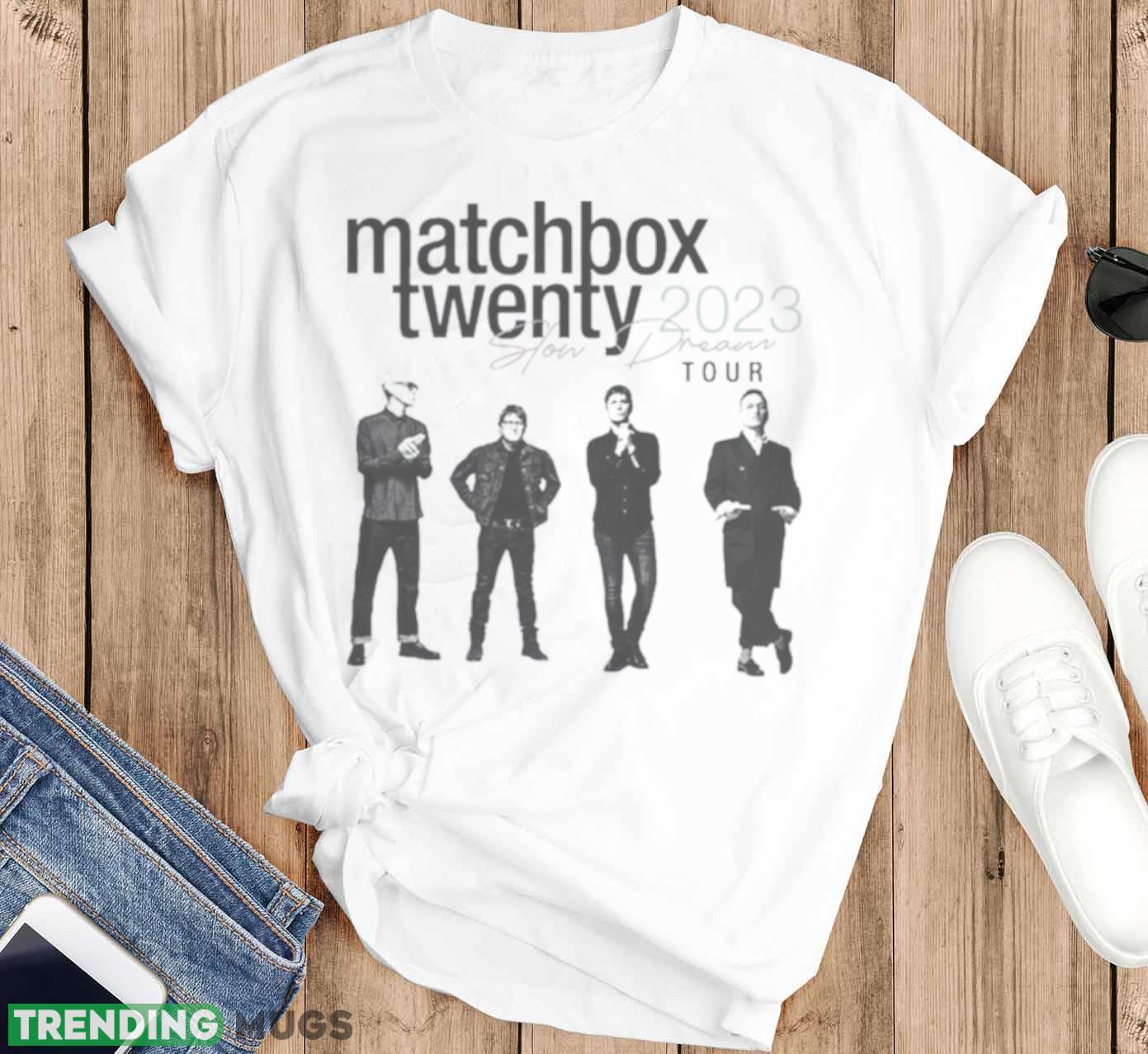 Matchbox Twenty Slow Dream Tour 2023 T Shirt Light Shirt Matchbox Twenty Slow Dream Tour 2023 T Shirt Light Shirt