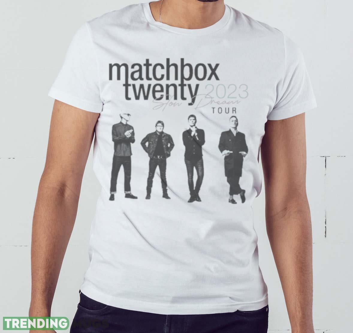 Matchbox Twenty Slow Dream Tour 2023 T Shirt Light Shirt Matchbox Twenty Slow Dream Tour 2023 T Shirt Light Shirt
