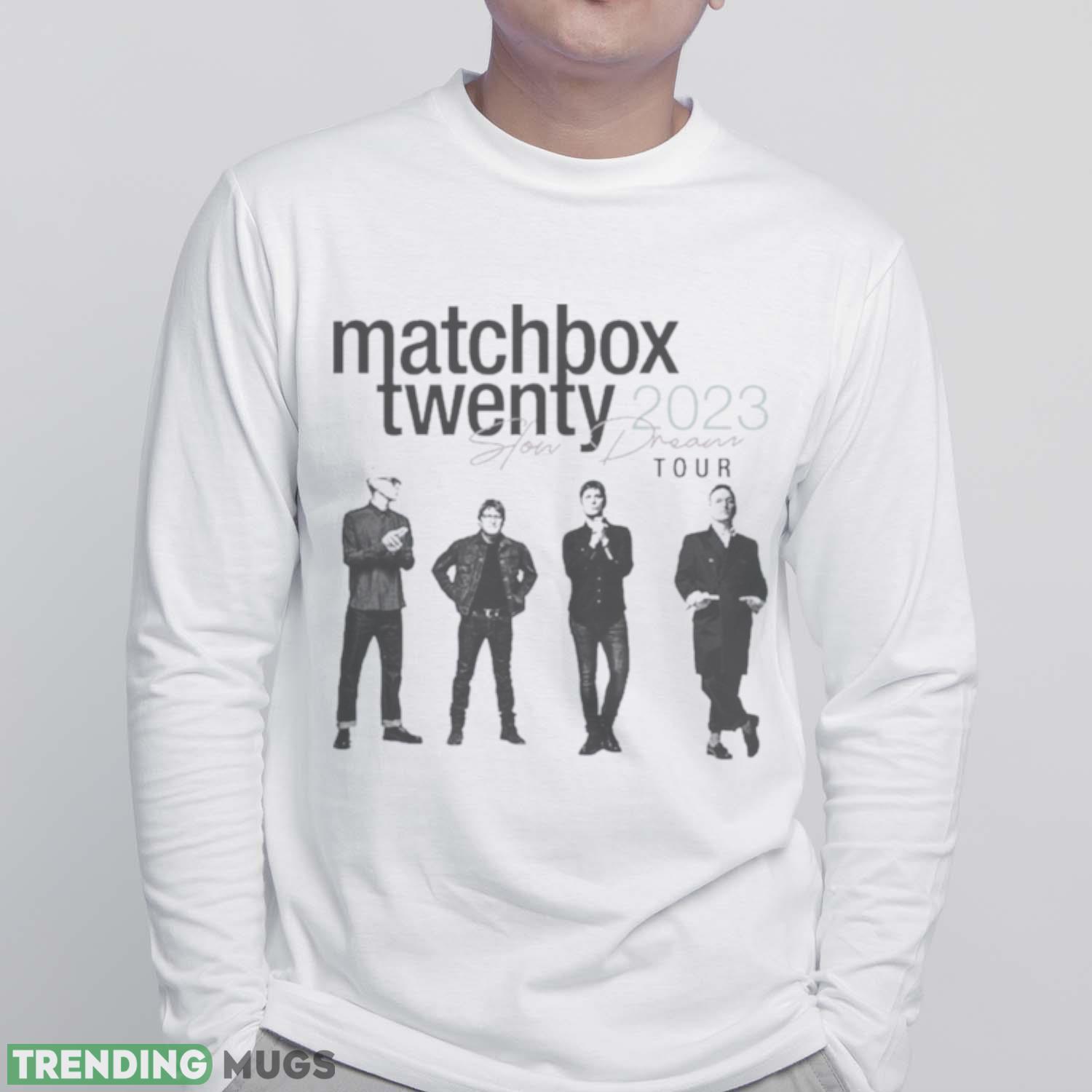 Matchbox Twenty Slow Dream Tour 2023 T Shirt Light Shirt Matchbox Twenty Slow Dream Tour 2023 T Shirt Light Shirt