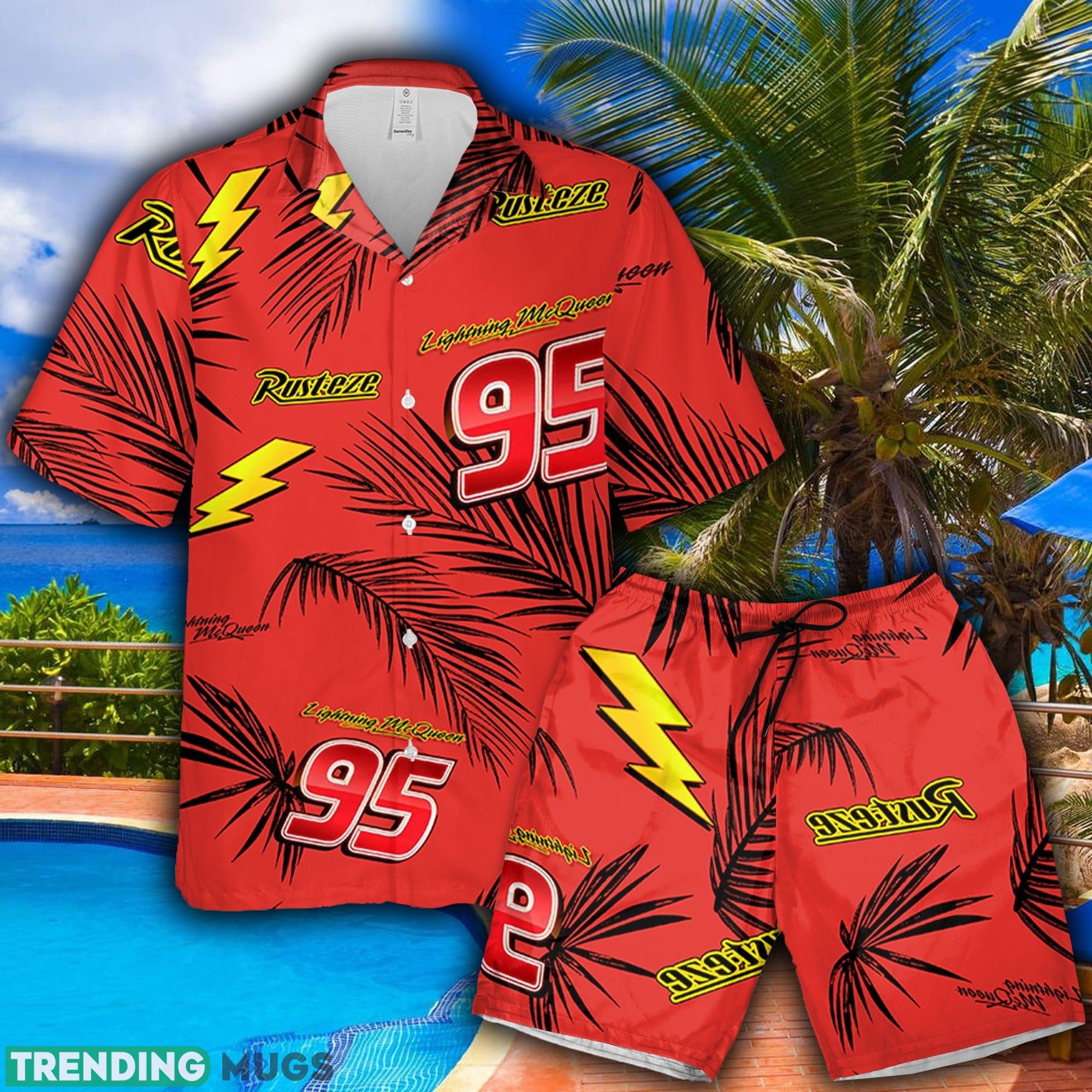Mcqueen Red Yellow Hawaiian Shirt And Short Palm Leaves Custom Name Summer Gift For Men And Women - Mcqueen Red Yellow Hawaiian Shirt Palm Leaves Custom Name Summer Beach Gift For Men And Women Mcqueen Red Yellow Hawaiian Shirt And Short Palm Leaves Custom Name Summer Gift For Men And Women - Mcqueen Red Yellow Hawaiian Shirt Palm Leaves Custom Name Summer Beach Gift For Men And Women