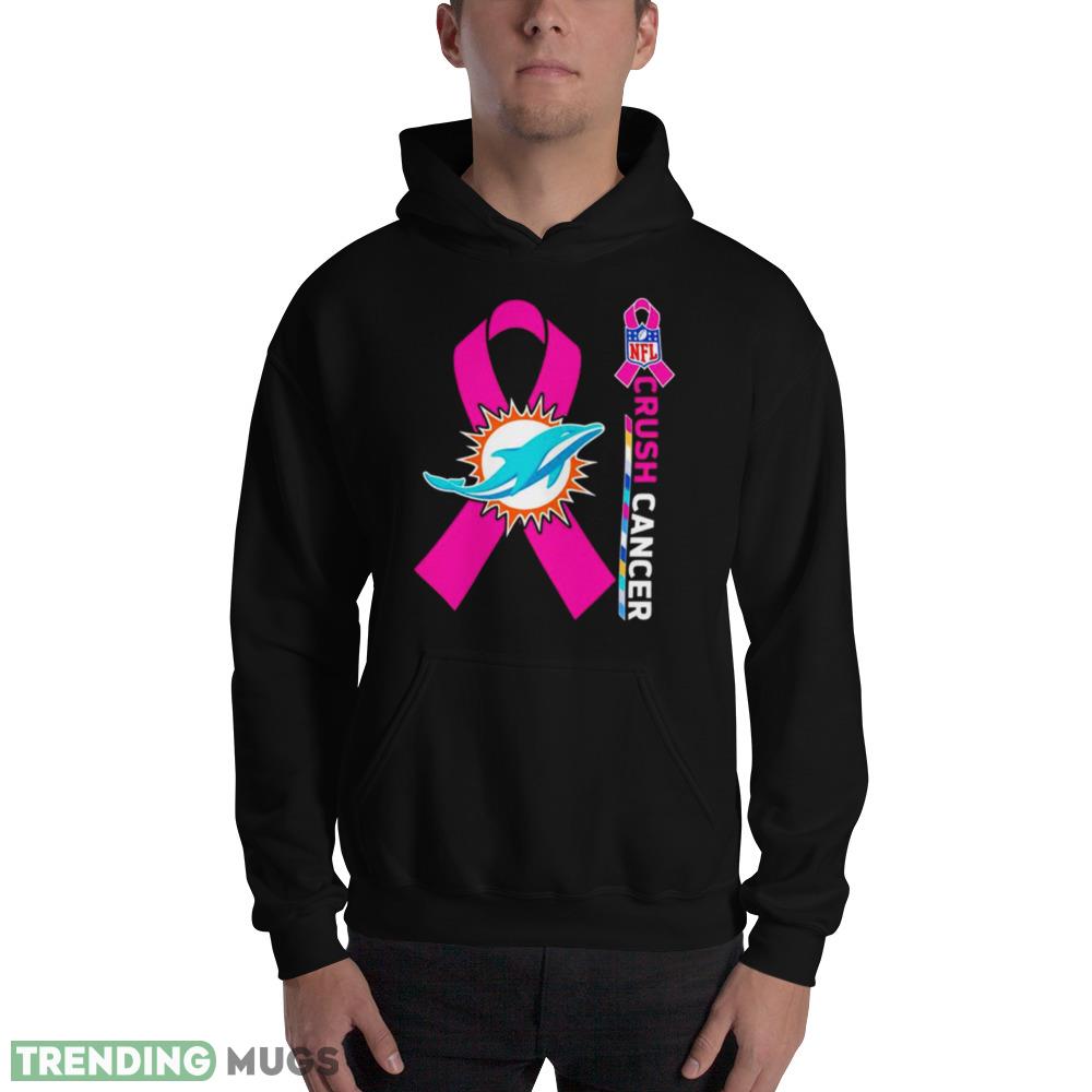 miami Dolphins NFL Crush Cancer shirt Dark Shirt miami Dolphins NFL Crush Cancer shirt Dark Shirt