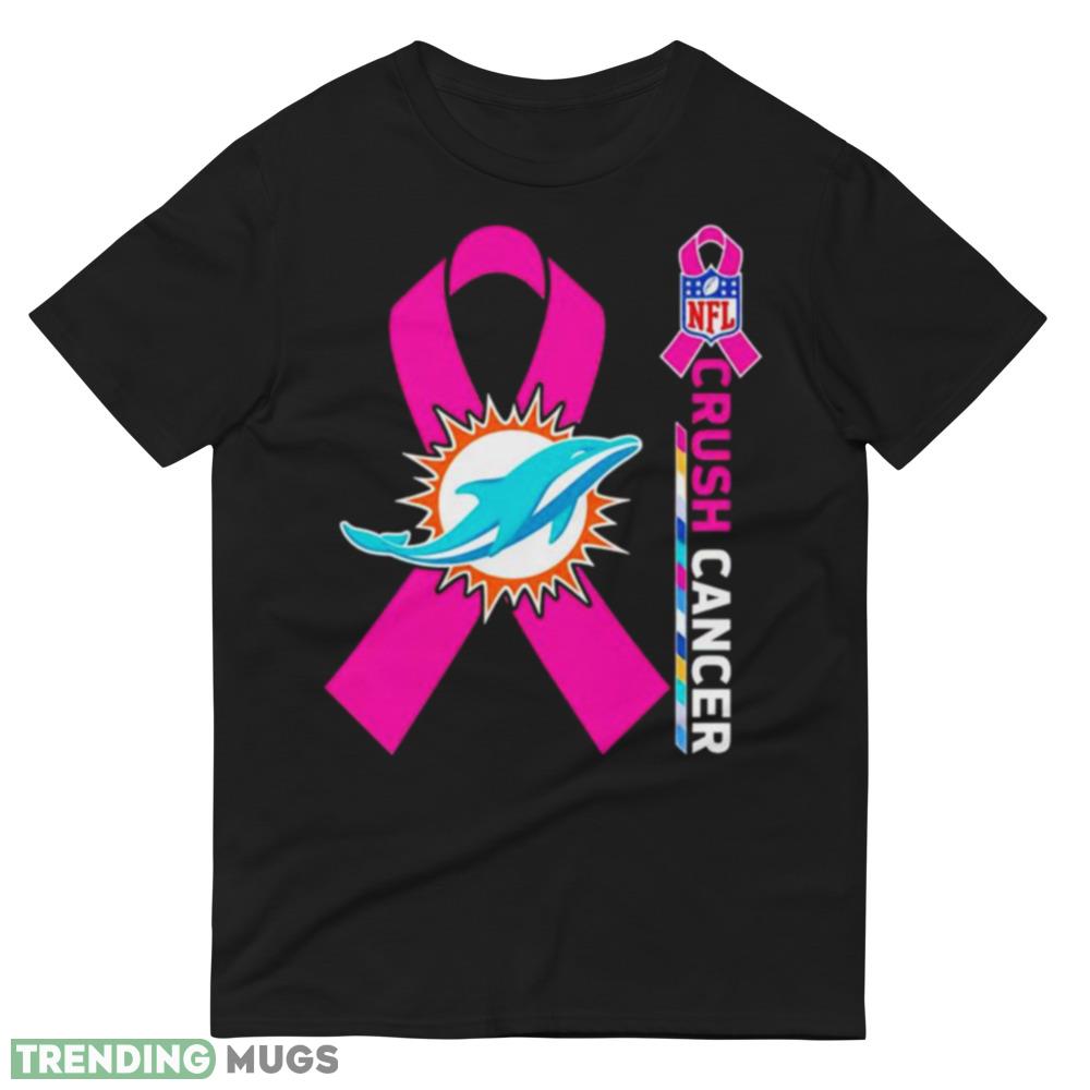 miami Dolphins NFL Crush Cancer shirt Dark Shirt miami Dolphins NFL Crush Cancer shirt Dark Shirt