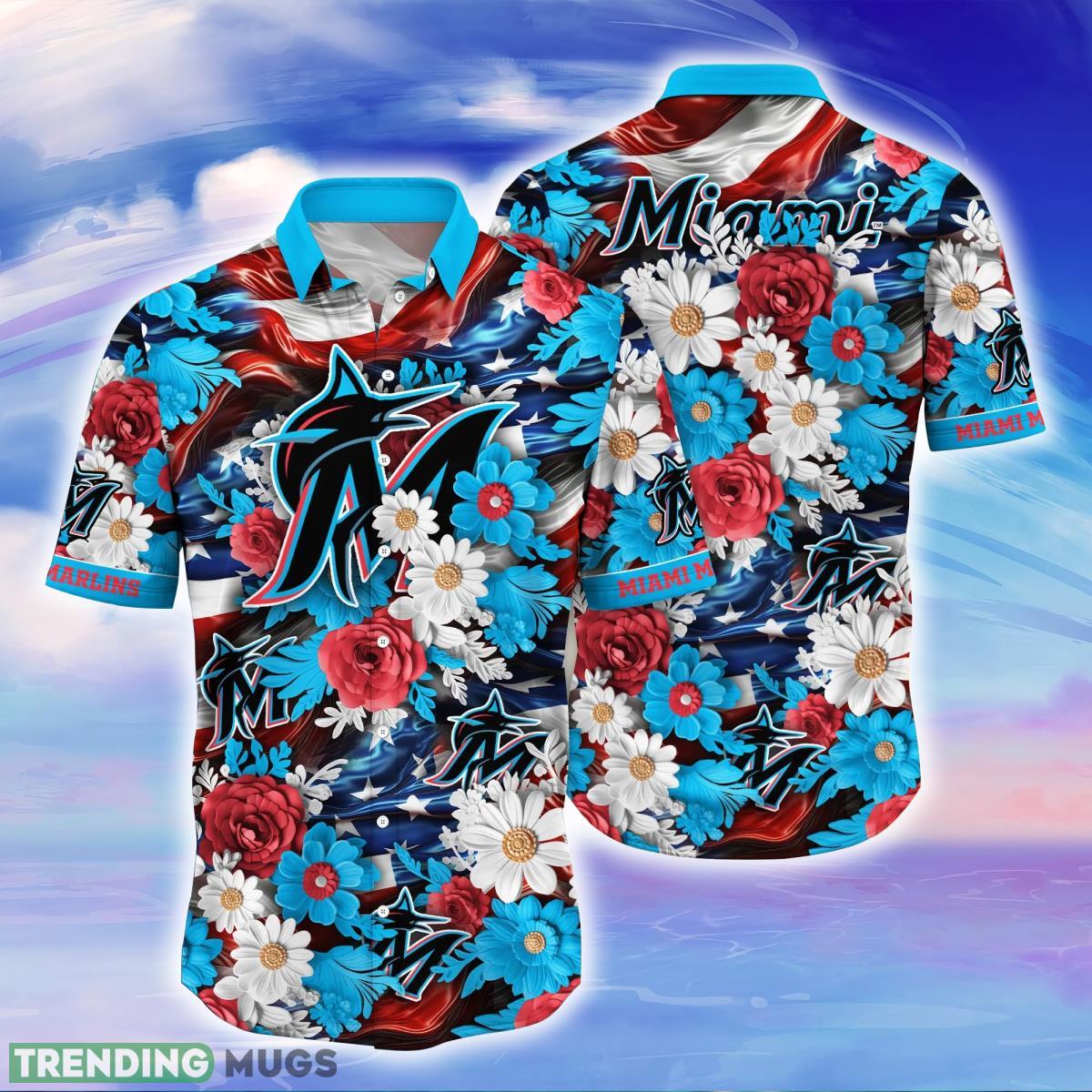 Miami Marlins MLB Hawaiian Shirt Best Gift For Sport Fans Product Photo 1