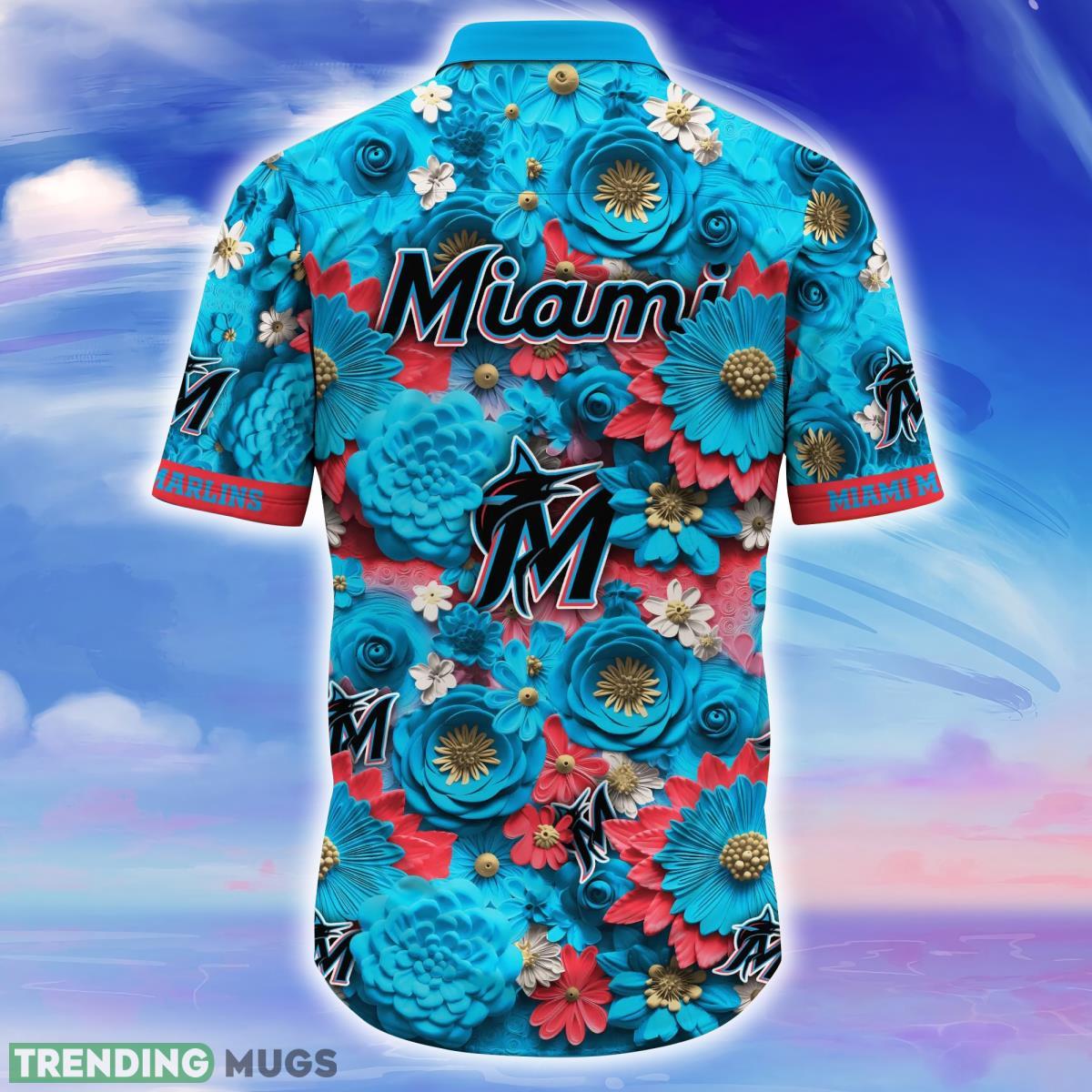 Miami Marlins MLB Hawaiian Shirt For Men And Women Fans Hawaiian Shirt Miami Marlins MLB Hawaiian Shirt For Men And Women Fans Hawaiian Shirt