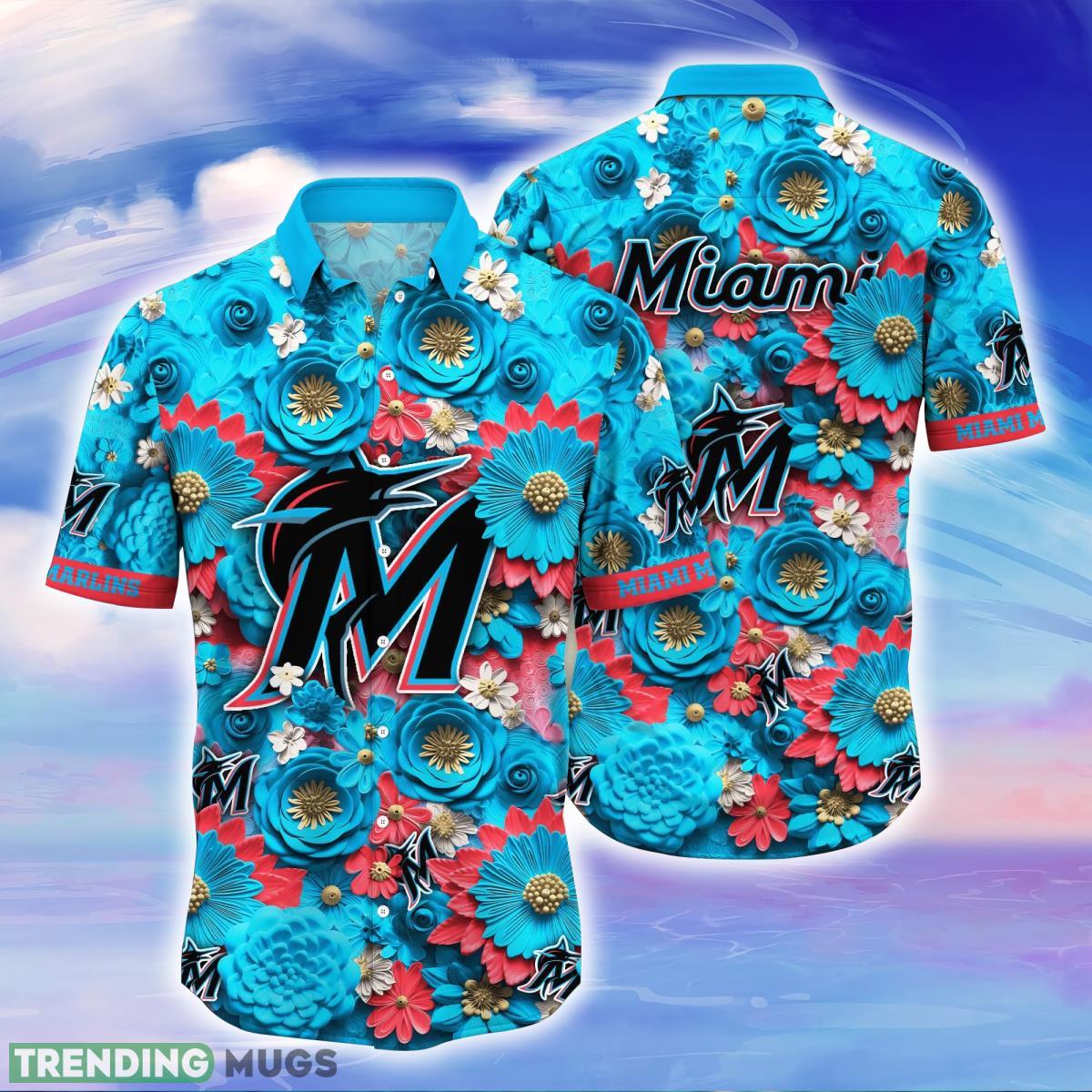 Miami Marlins MLB Hawaiian Shirt For Men And Women Fans Product Photo 1