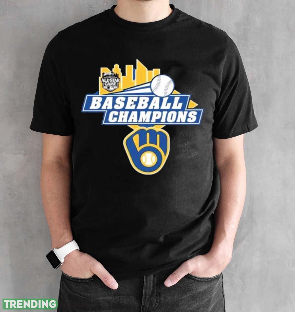 Milwaukee Brewers Baseball Champions Seattle All Star Game 2023 Logo Shirt Dark Shirt Milwaukee Brewers Baseball Champions Seattle All Star Game 2023 Logo Shirt Dark Shirt