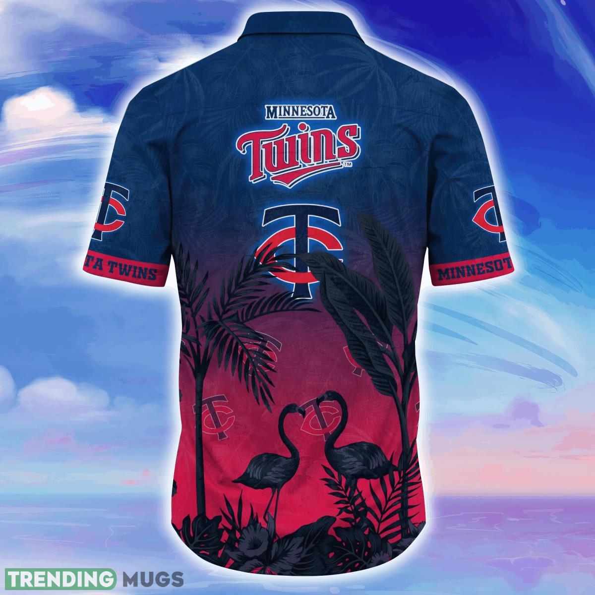Minnesota Twins MLB Flower Hawaiian Shirt Best Gift For Fans Hawaiian Shirt Minnesota Twins MLB Flower Hawaiian Shirt Best Gift For Fans Hawaiian Shirt