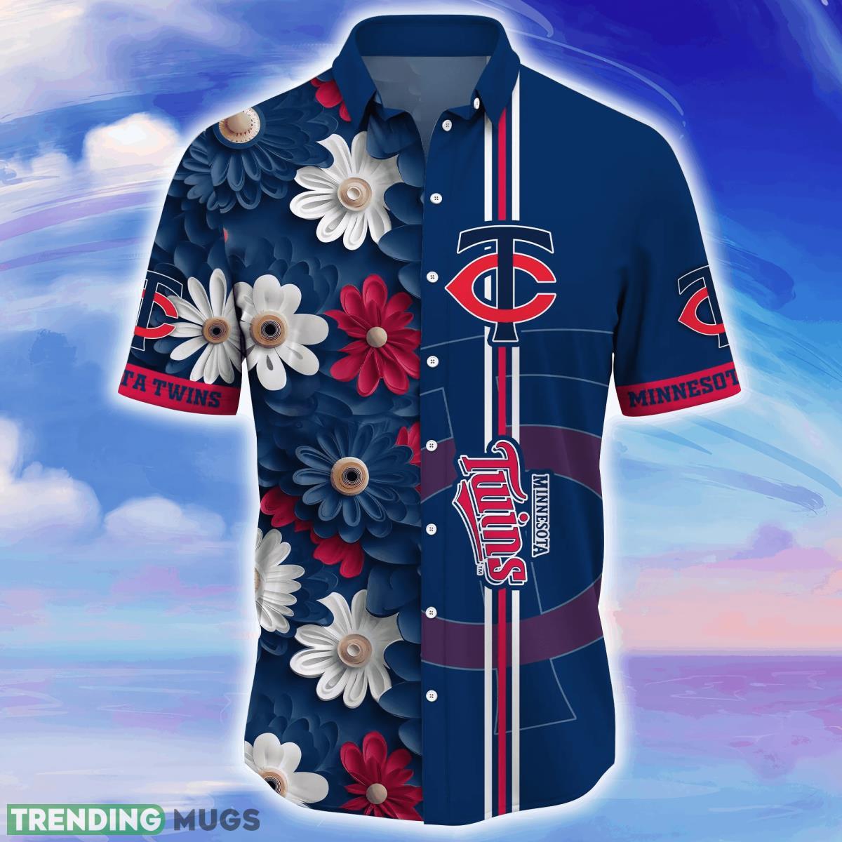 Minnesota Twins MLB Flower Hawaiian Shirt For Men Women Gift For Fans Hawaiian Shirt Minnesota Twins MLB Flower Hawaiian Shirt For Men Women Gift For Fans Hawaiian Shirt