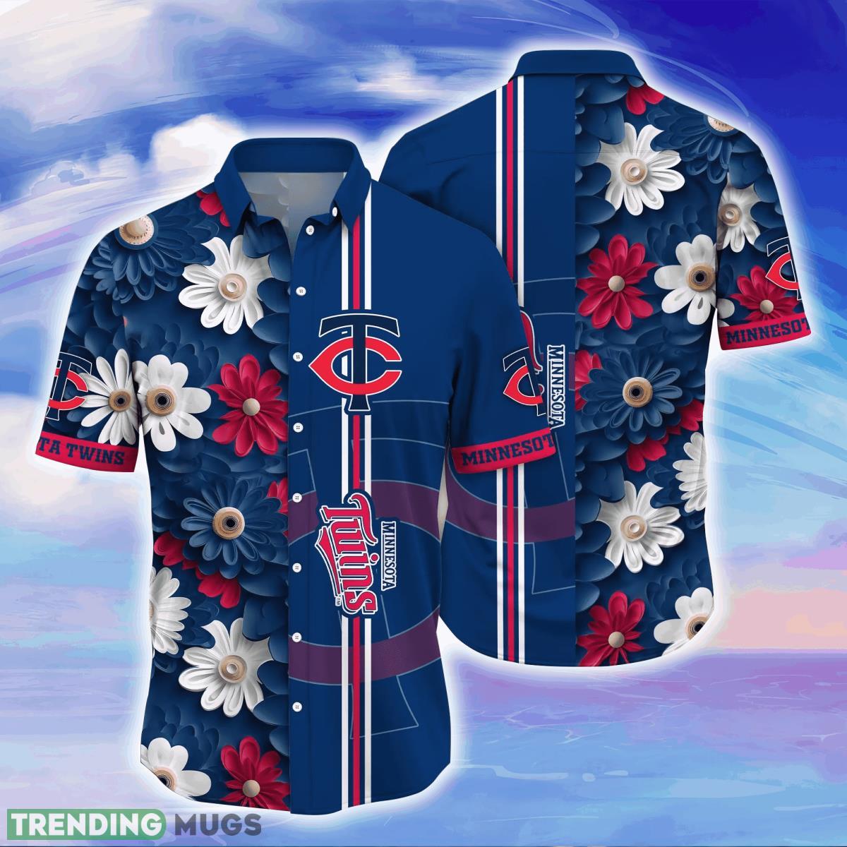 Minnesota Twins MLB Flower Hawaiian Shirt For Men Women Gift For Fans Product Photo 1 Minnesota Twins MLB Flower Hawaiian Shirt For Men Women Gift For Fans Product Photo 1