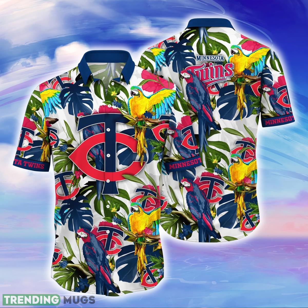 Minnesota Twins MLB Flower Hawaiian Shirt Great Gift For Fans Product Photo 1 Minnesota Twins MLB Flower Hawaiian Shirt Great Gift For Fans Product Photo 1