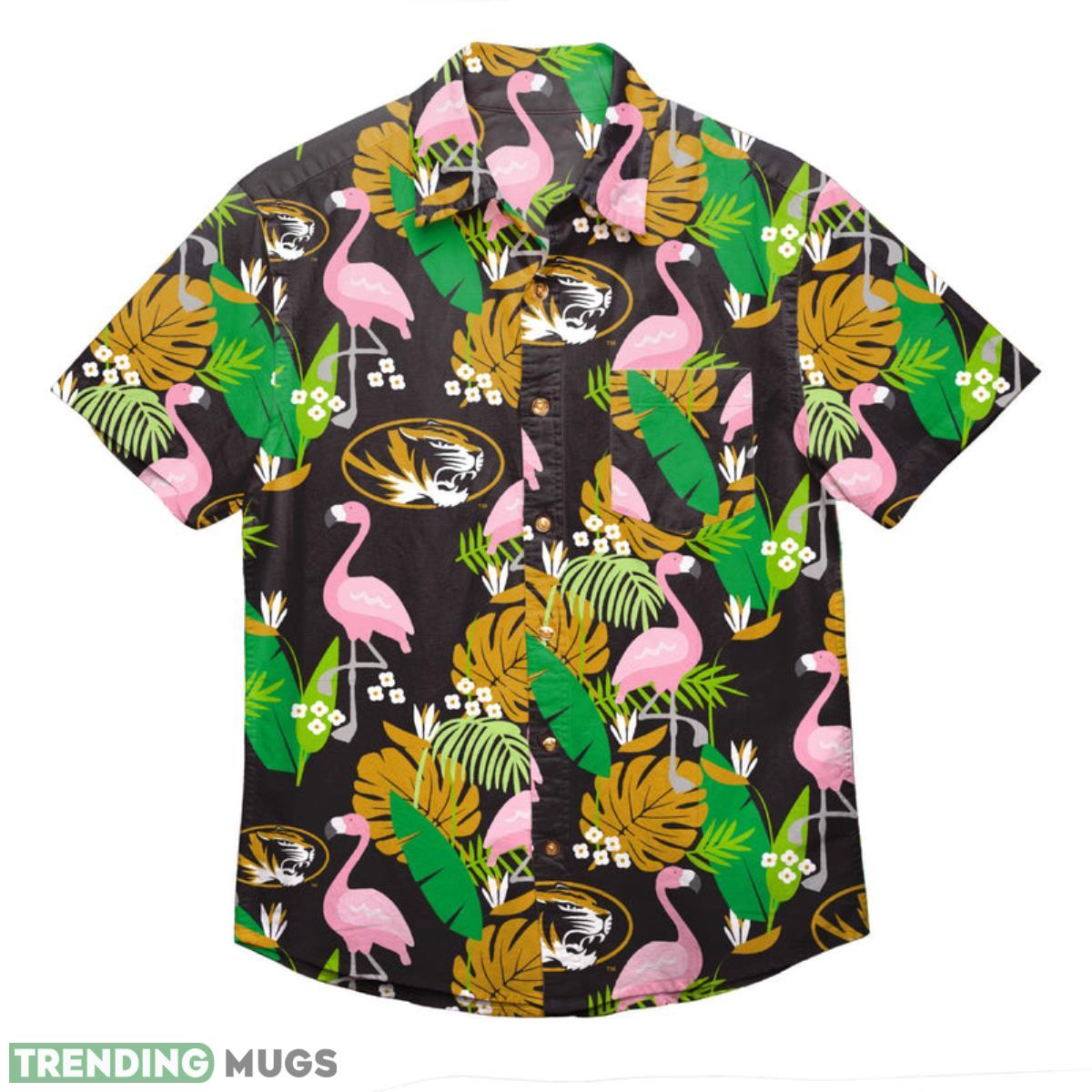Missouri Tigers NCAA Floral Button Up Shirt Product Photo 1 Missouri Tigers NCAA Floral Button Up Shirt Product Photo 1