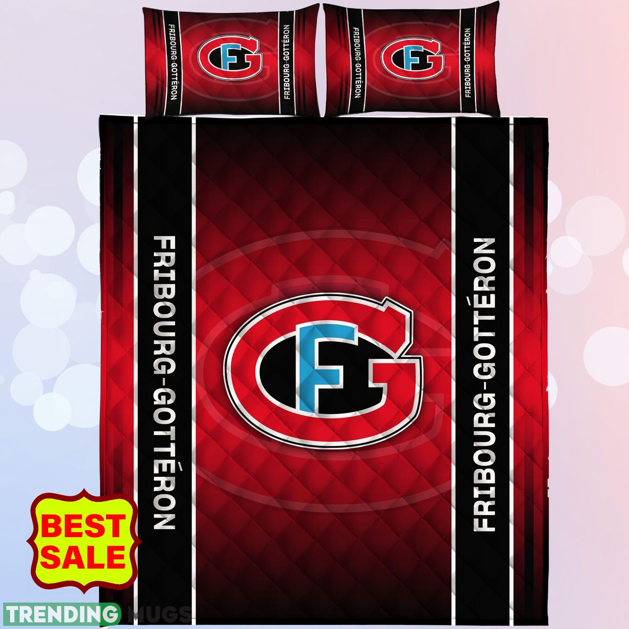 National League Swiss League Fribourg Gotteron For Fans Christmas Quilt Sets Full Size Quilt Set National League Swiss League Fribourg Gotteron For Fans Christmas Quilt Sets Full Size Quilt Set