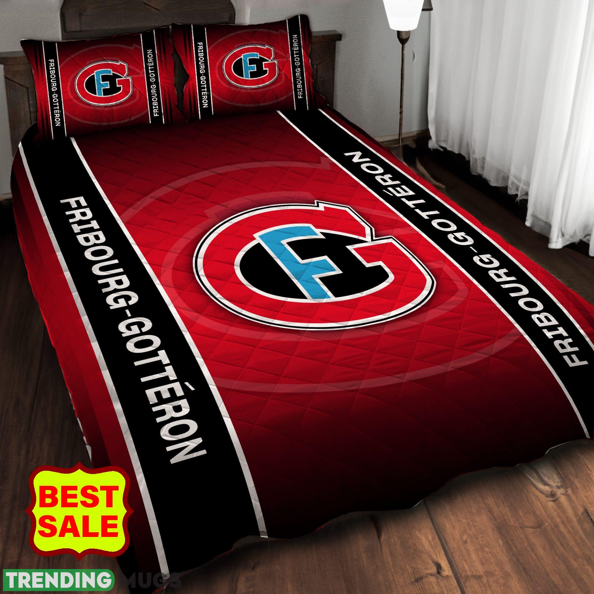 National League Swiss League Fribourg Gotteron For Fans Christmas Quilt Sets Full Size Quilt Set National League Swiss League Fribourg Gotteron For Fans Christmas Quilt Sets Full Size Quilt Set