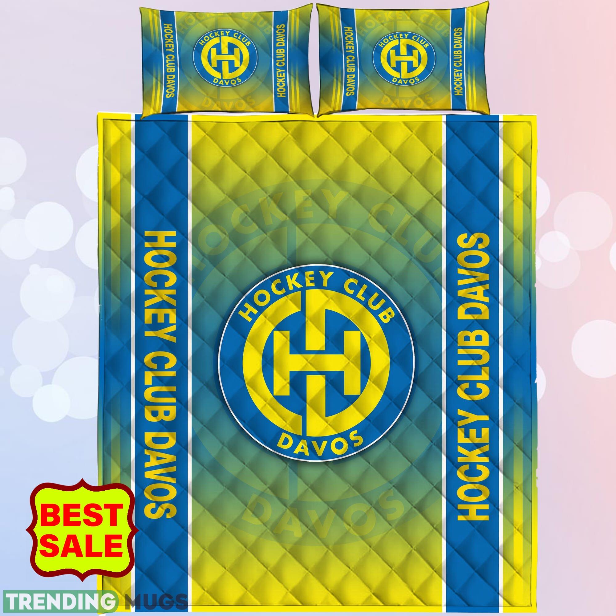 National League Swiss League HC Davos For Fans Christmas Quilt Sets Full Size Quilt Set National League Swiss League HC Davos For Fans Christmas Quilt Sets Full Size Quilt Set
