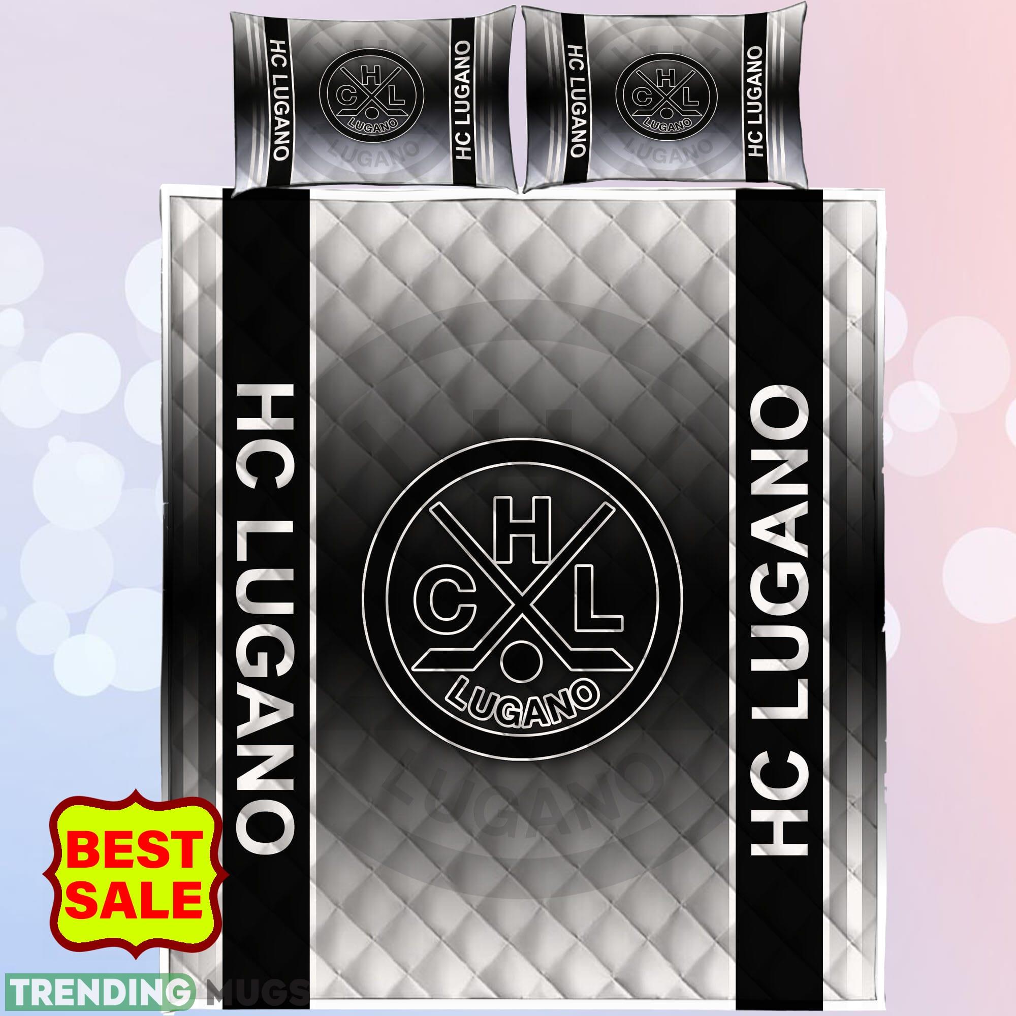 National League Swiss League HC Lugano Big Logo Christmas Quilt Sets Full Size King Queen Twin Quilt Set National League Swiss League HC Lugano Big Logo Christmas Quilt Sets Full Size King Queen Twin Quilt Set