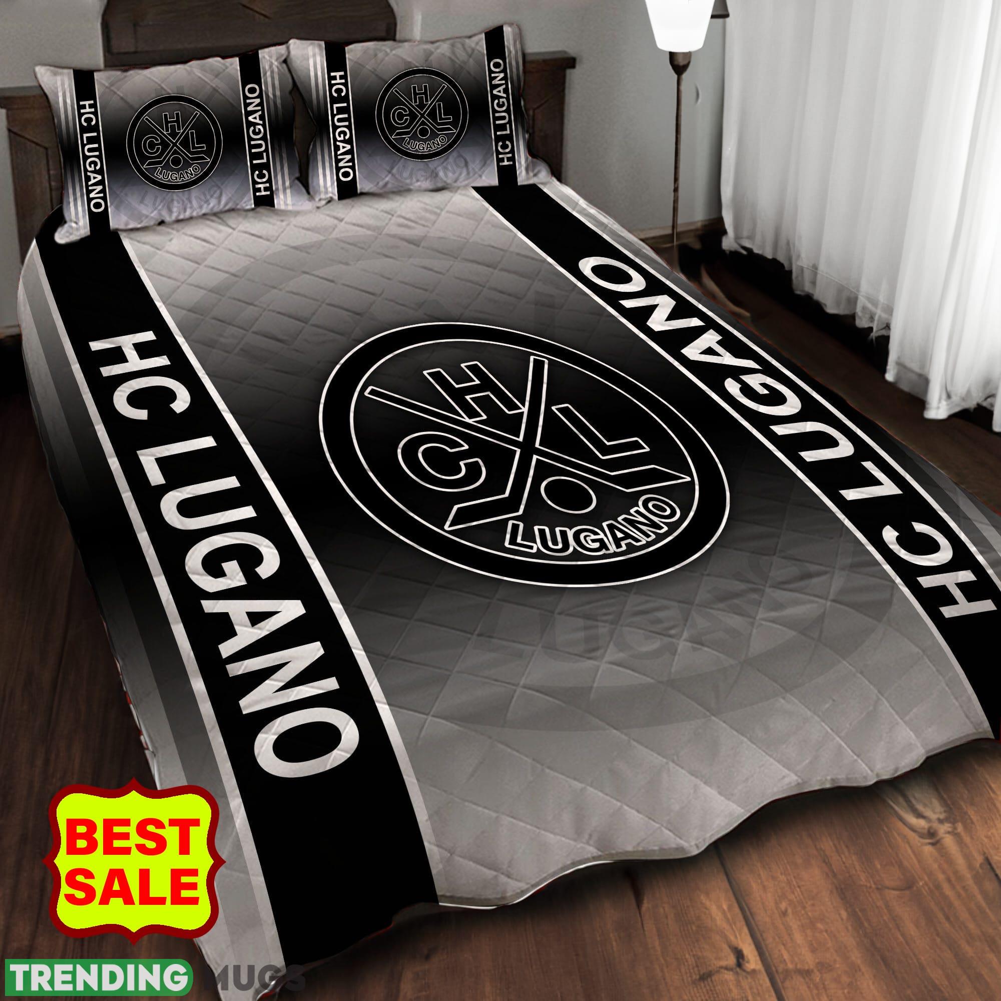 National League Swiss League HC Lugano Big Logo Christmas Quilt Sets Full Size King Queen Twin Quilt Set National League Swiss League HC Lugano Big Logo Christmas Quilt Sets Full Size King Queen Twin Quilt Set