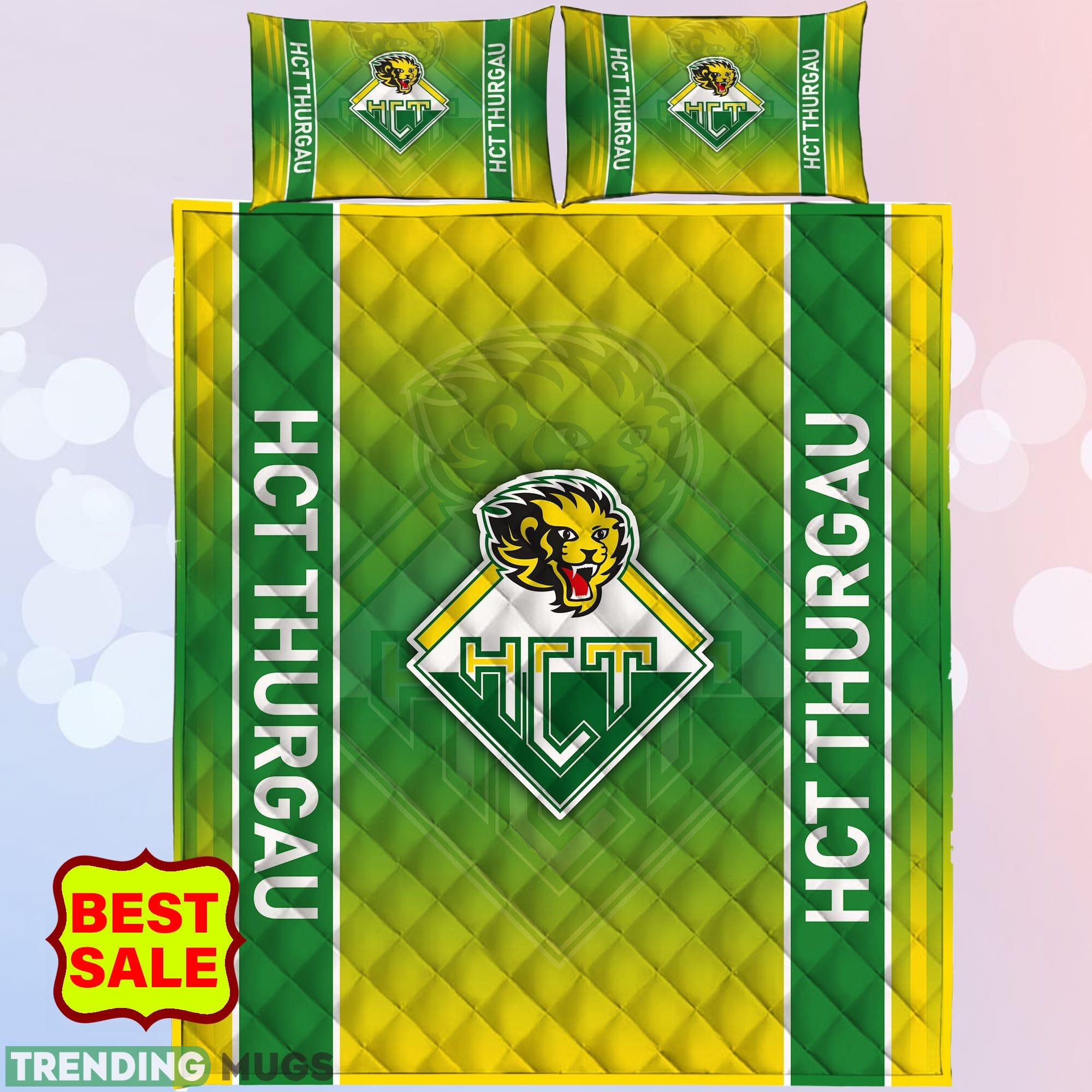 National League Swiss League HC Thurgau Big Logo Christmas Quilt Sets Full Size King Queen Twin Quilt Set National League Swiss League HC Thurgau Big Logo Christmas Quilt Sets Full Size King Queen Twin Quilt Set