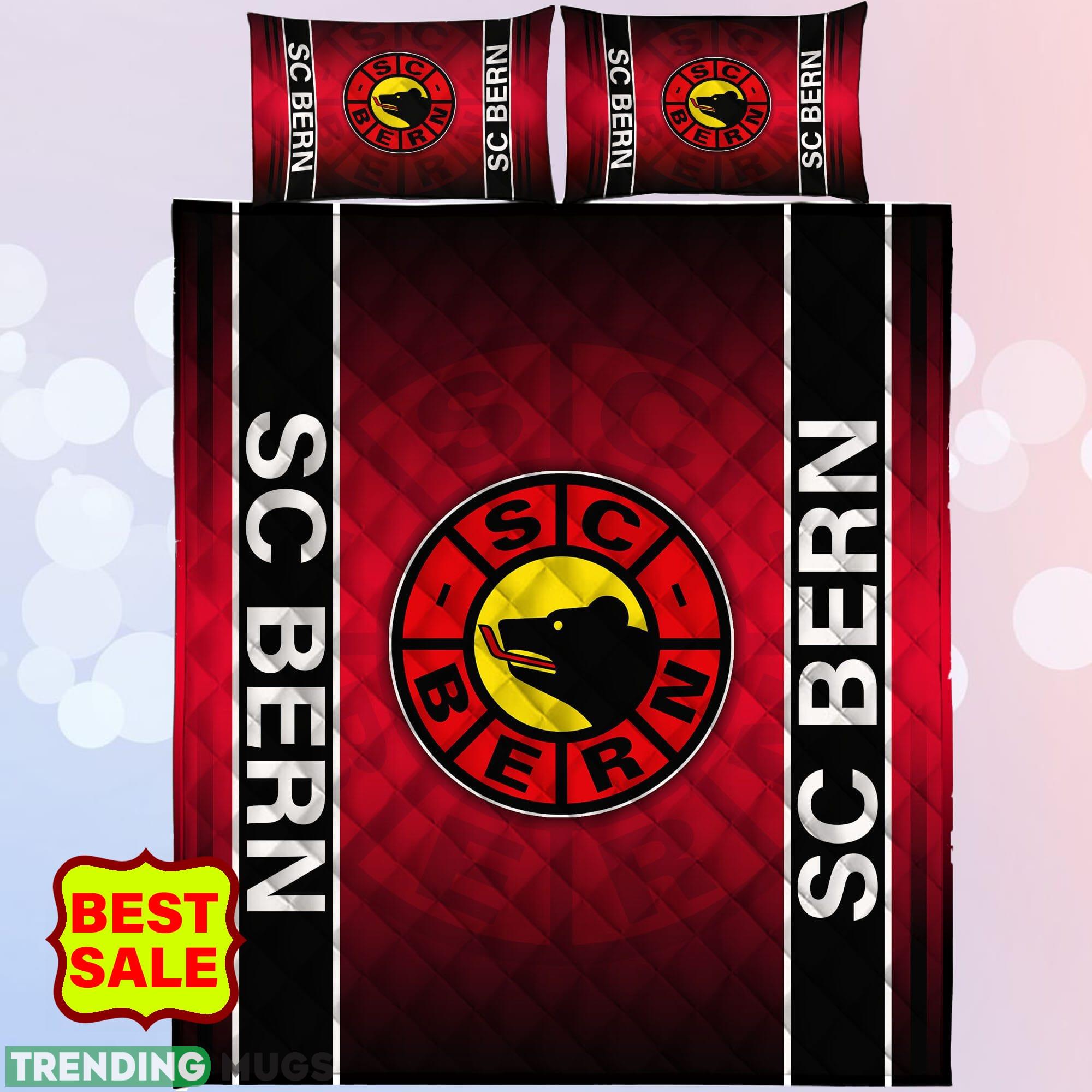 National League Swiss League SC Bern Big Logo Christmas Quilt Sets Full Size King Queen Twin Quilt Set National League Swiss League SC Bern Big Logo Christmas Quilt Sets Full Size King Queen Twin Quilt Set