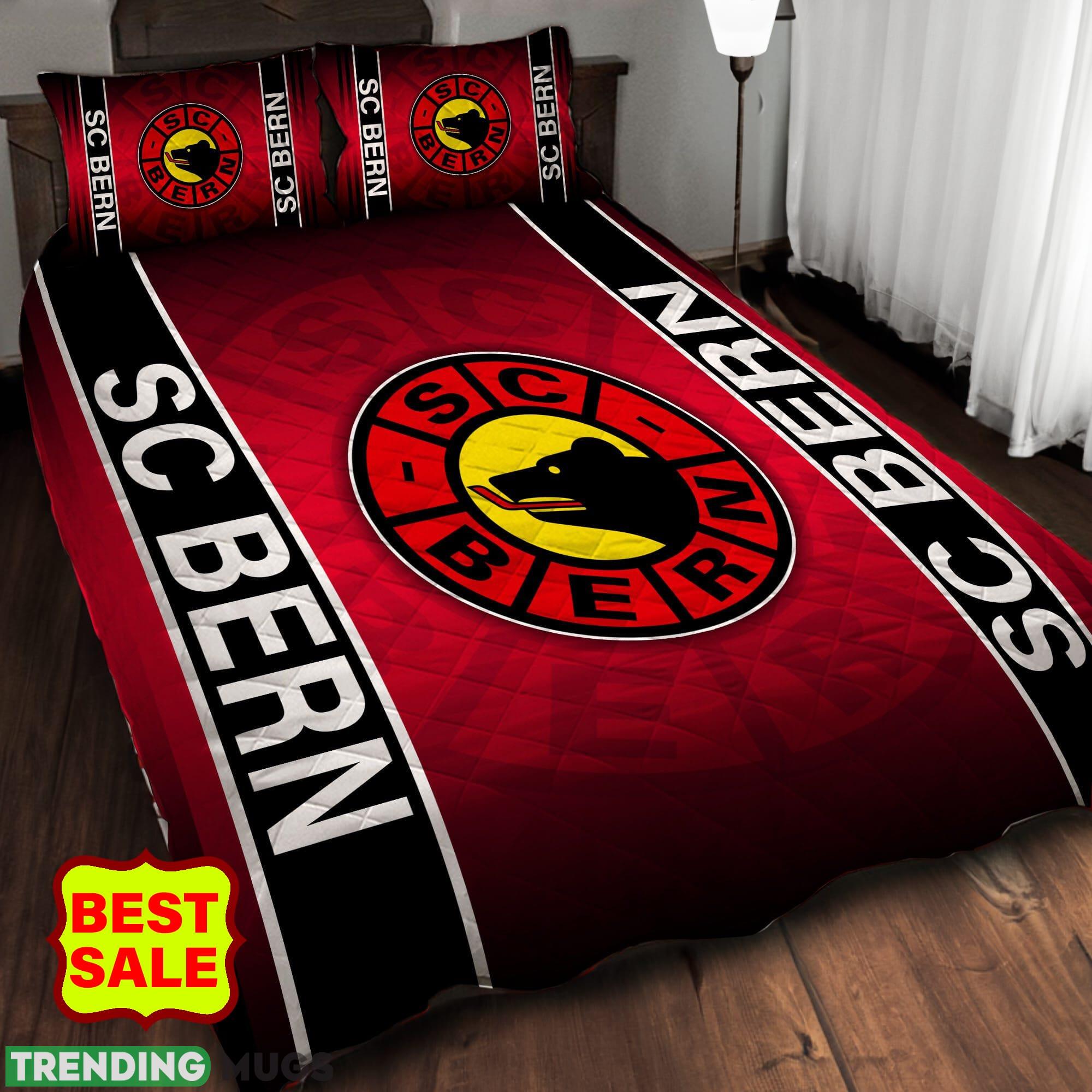 National League Swiss League SC Bern Big Logo Christmas Quilt Sets Full Size King Queen Twin Quilt Set National League Swiss League SC Bern Big Logo Christmas Quilt Sets Full Size King Queen Twin Quilt Set