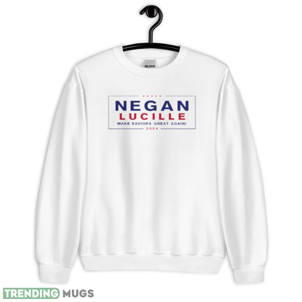Negan & Lucille 2024 Funny White T Shirt Gift For Men And Women - 18000 Unisex Heavy Blend Crewneck Sweatshirt Negan & Lucille 2024 Funny White T Shirt Gift For Men And Women - 18000 Unisex Heavy Blend Crewneck Sweatshirt