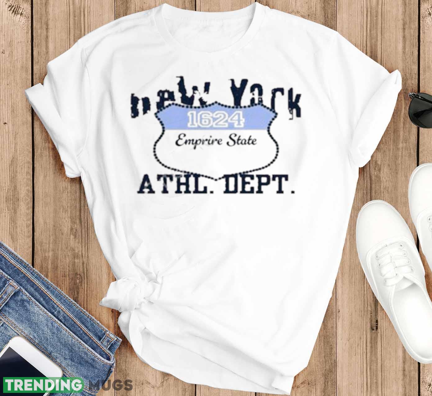 New York 1624 Empire State Athl Dept New Shirt Light Shirt New York 1624 Empire State Athl Dept New Shirt Light Shirt