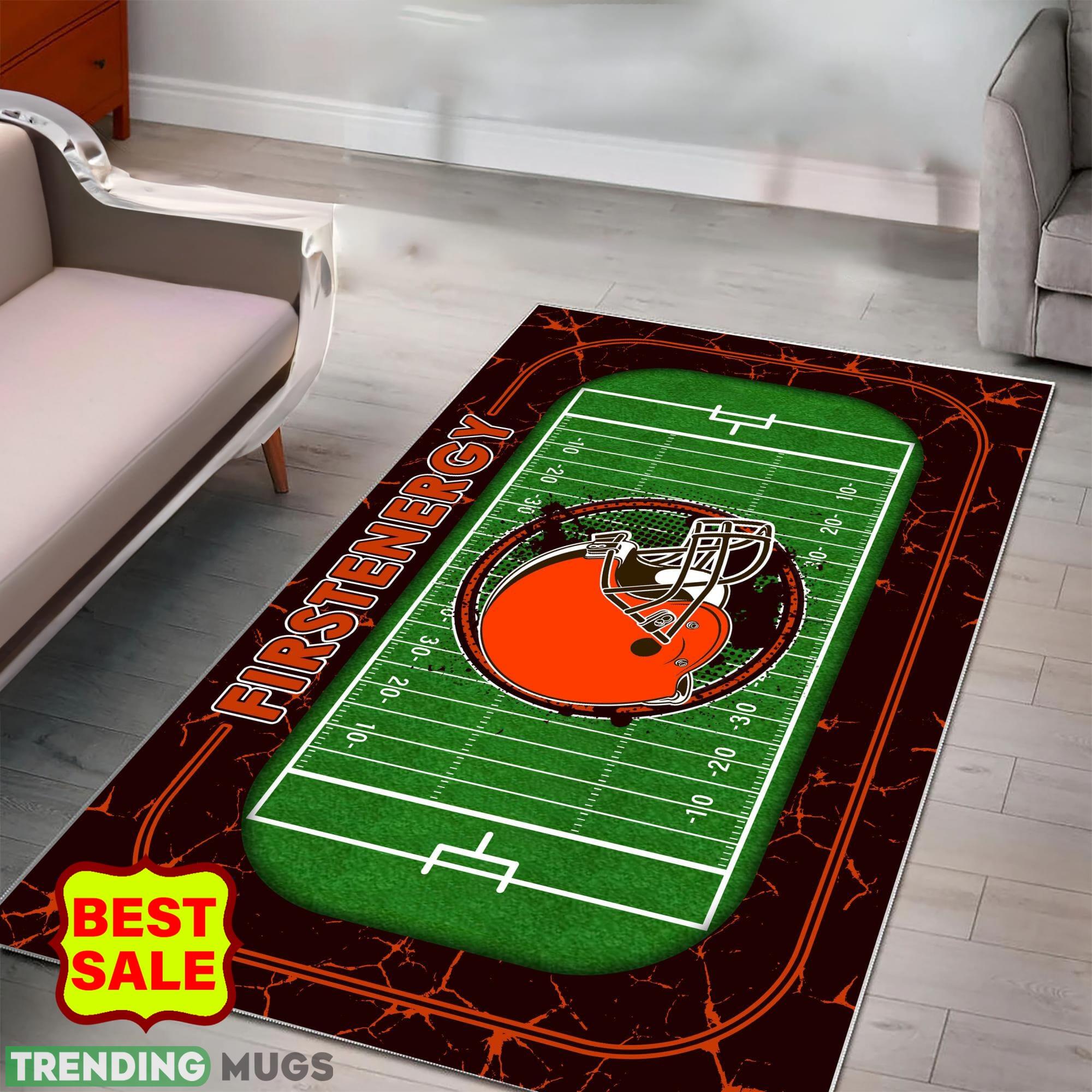 NFL Cleveland Browns Logo For Fans Area Rugs Living Room Indoor And Outdoor Rugs NFL Cleveland Browns Logo For Fans Area Rugs Living Room Indoor And Outdoor Rugs