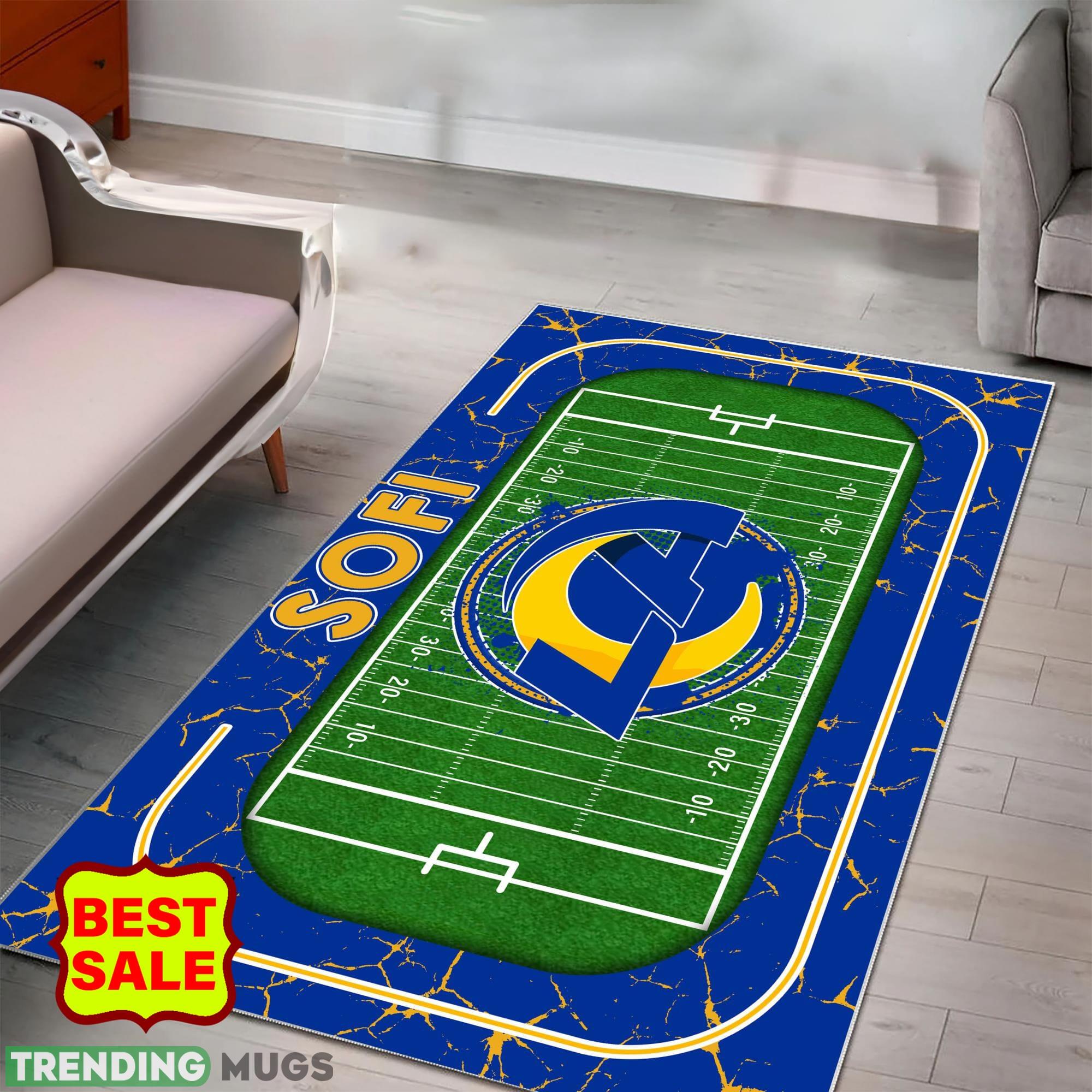 NFL Los Angeles Rams Logo Area Rugs, velvet Rug And Flannel Rug Living Room Rugs NFL Los Angeles Rams Logo Area Rugs, velvet Rug And Flannel Rug Living Room Rugs