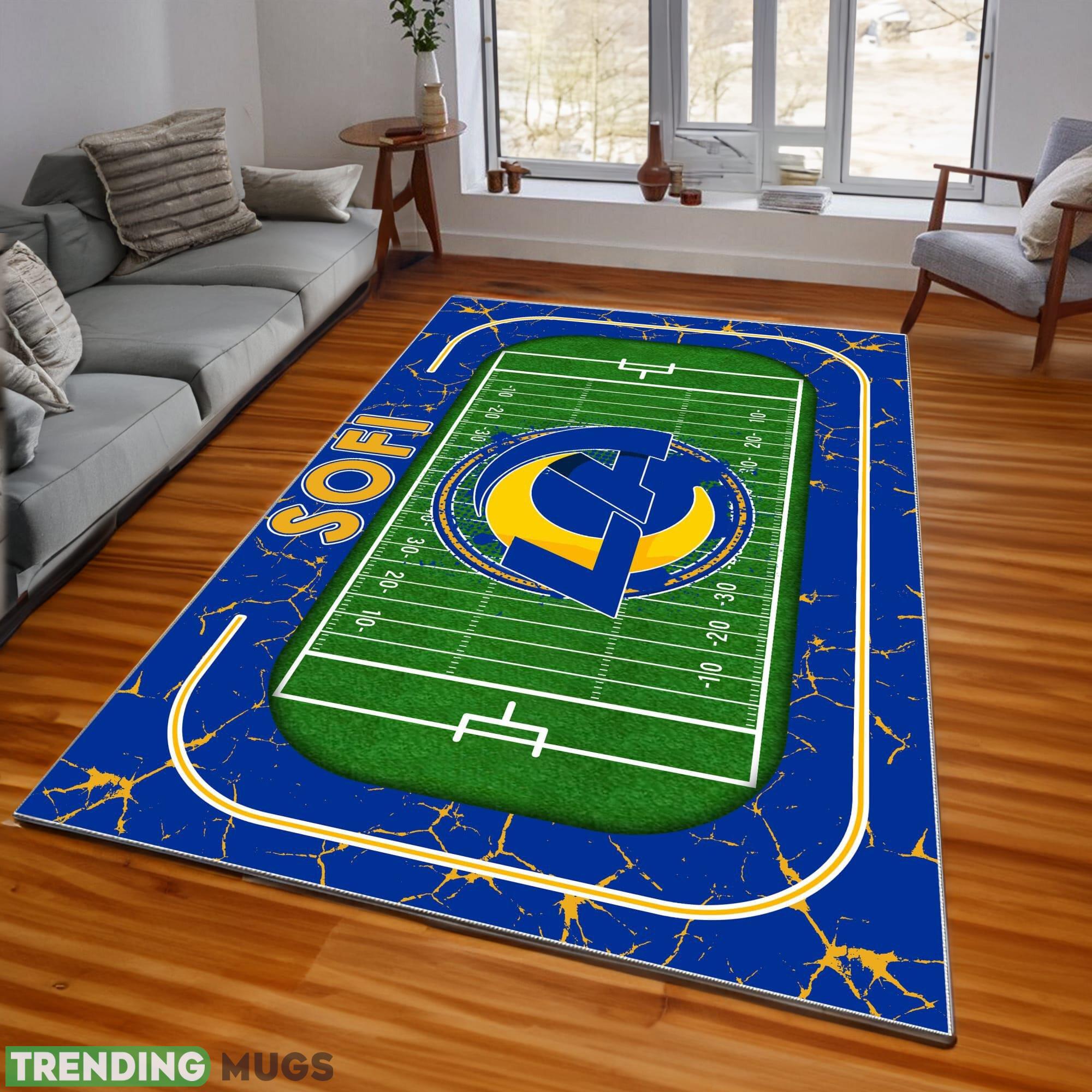NFL Los Angeles Rams Logo Area Rugs, velvet Rug And Flannel Rug Living Room - NFL Los Angeles Rams Rugs_1 NFL Los Angeles Rams Logo Area Rugs, velvet Rug And Flannel Rug Living Room - NFL Los Angeles Rams Rugs_1